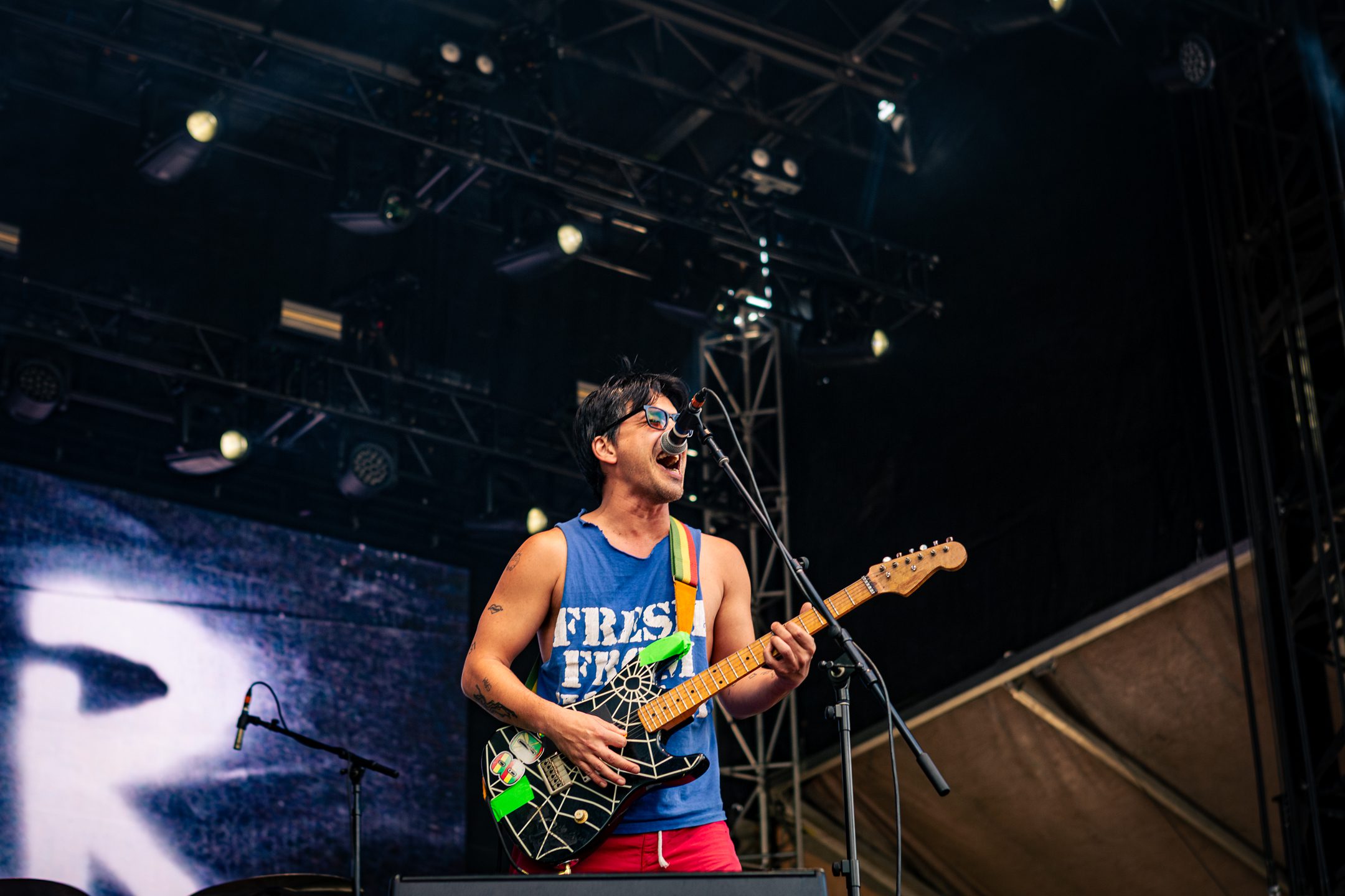 FIDLAR performs at Project Pabst festival in Portland, Ore. on July 26, 2025.
