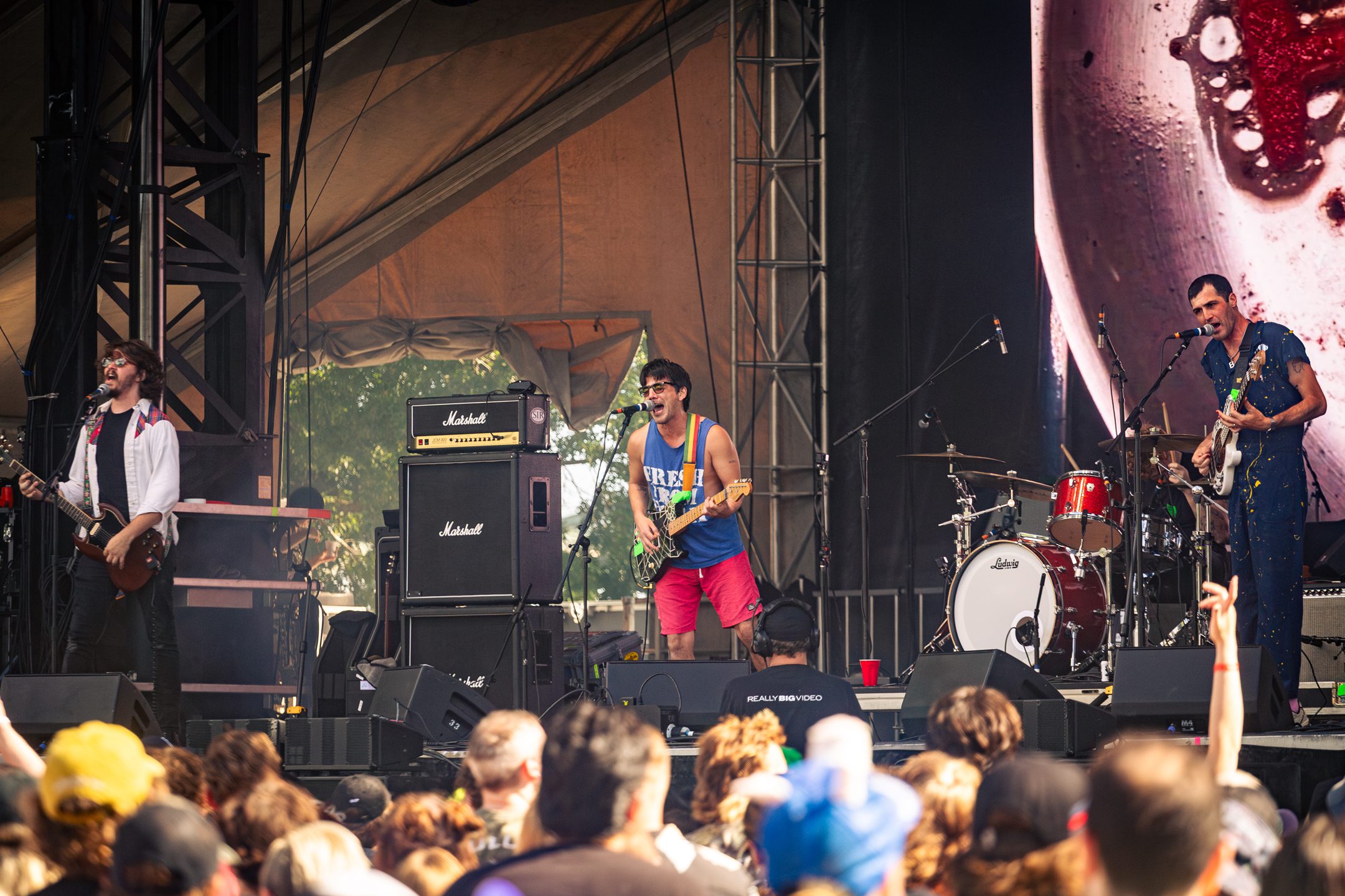 FIDLAR performs at Project Pabst festival in Portland, Ore. on July 26, 2025.