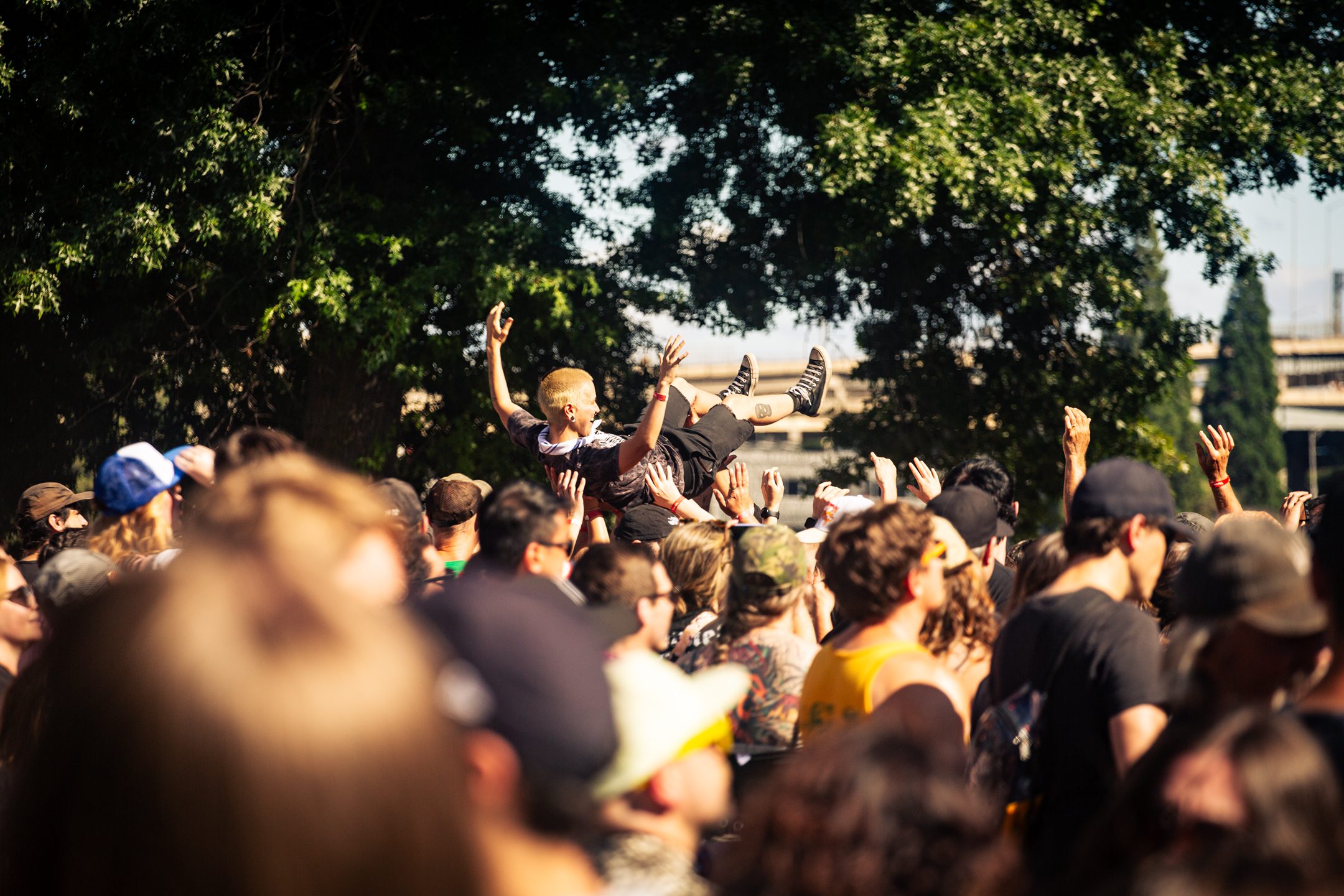 FIDLAR performs at Project Pabst festival in Portland, Ore. on July 26, 2025.