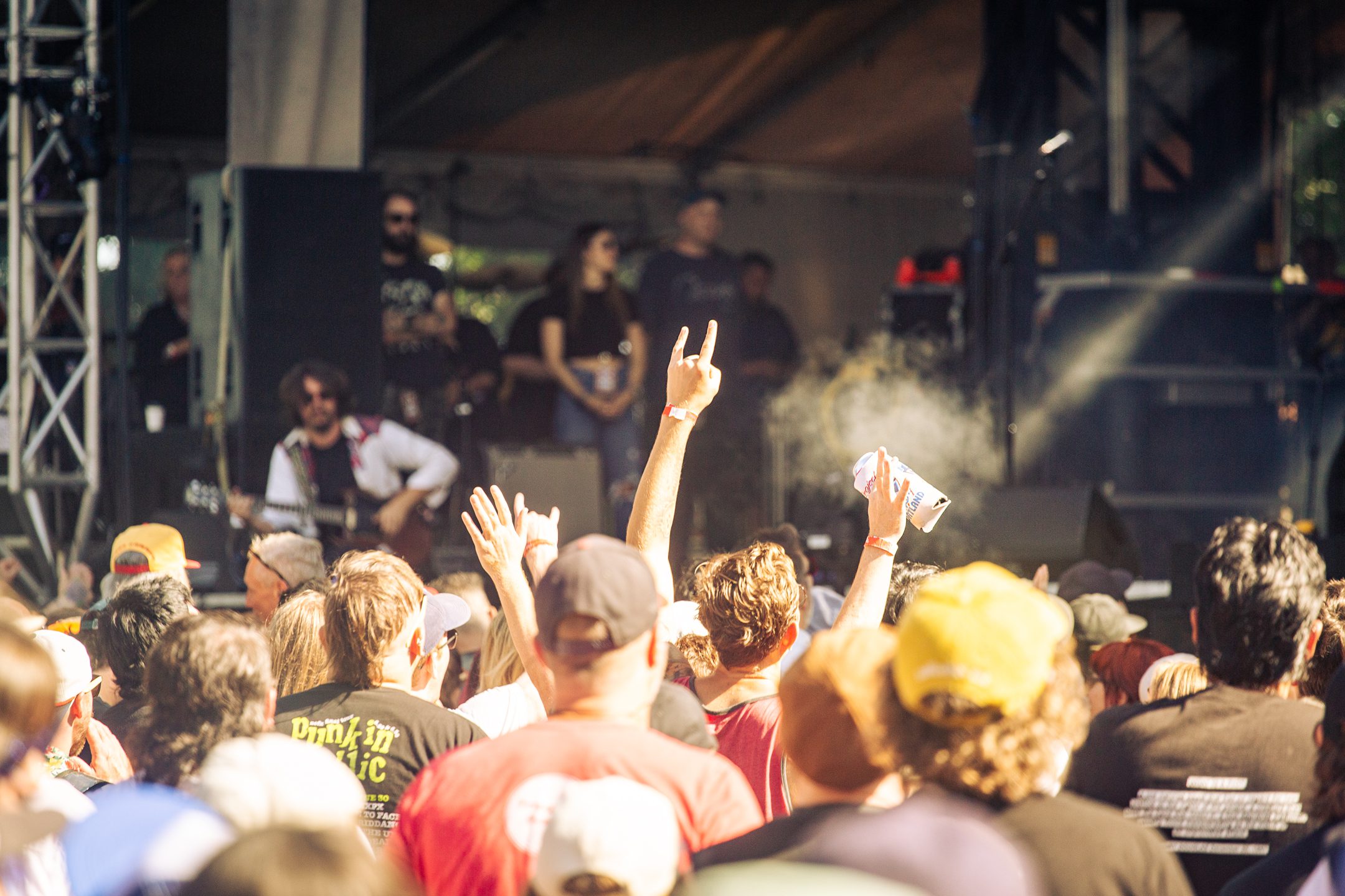 FIDLAR performs at Project Pabst festival in Portland, Ore. on July 26, 2025.