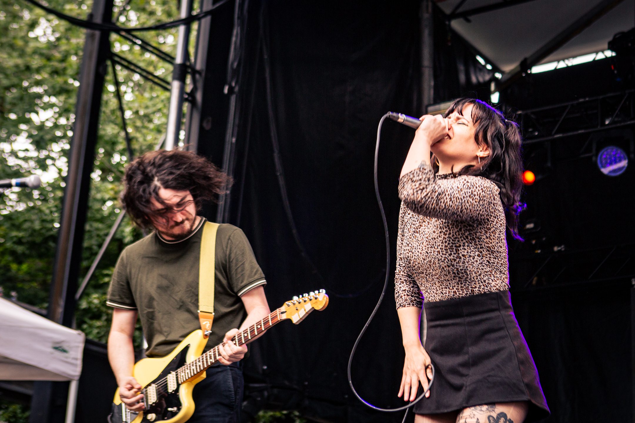 Gouge Away performs at Project Pabst in Portland, Ore. on July 26, 2025.