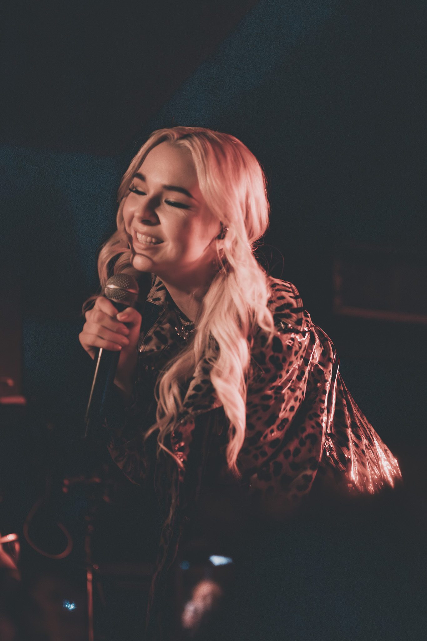 Lydia Night live at Baby's All Right for sold-out performance of 'Parody of Pleasure'