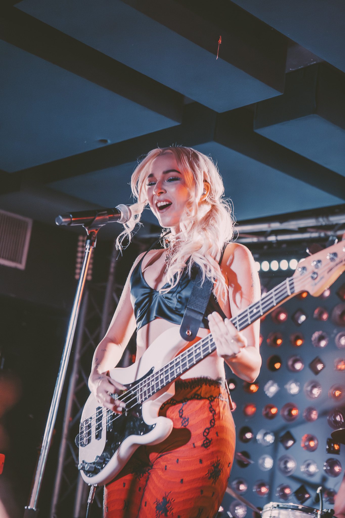 Lydia Night live at Baby's All Right for sold-out performance of 'Parody of Pleasure'