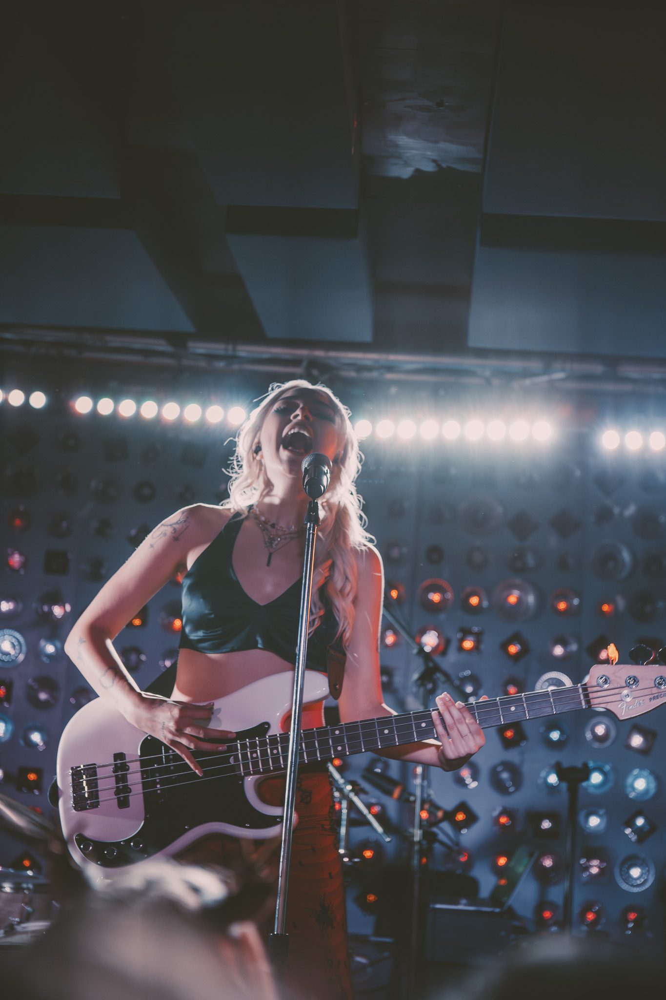 Lydia Night live at Baby's All Right for sold-out performance of 'Parody of Pleasure'