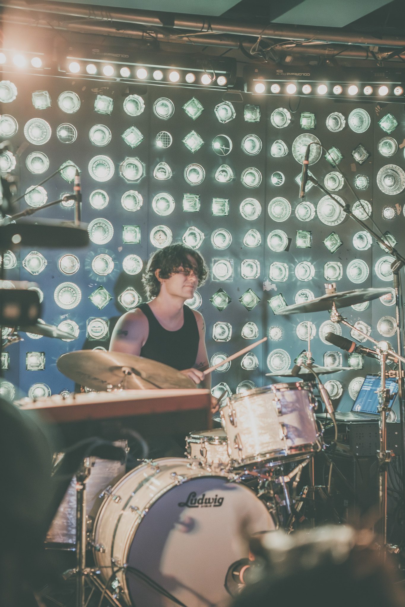 Lydia Night live at Baby's All Right for sold-out performance of 'Parody of Pleasure'