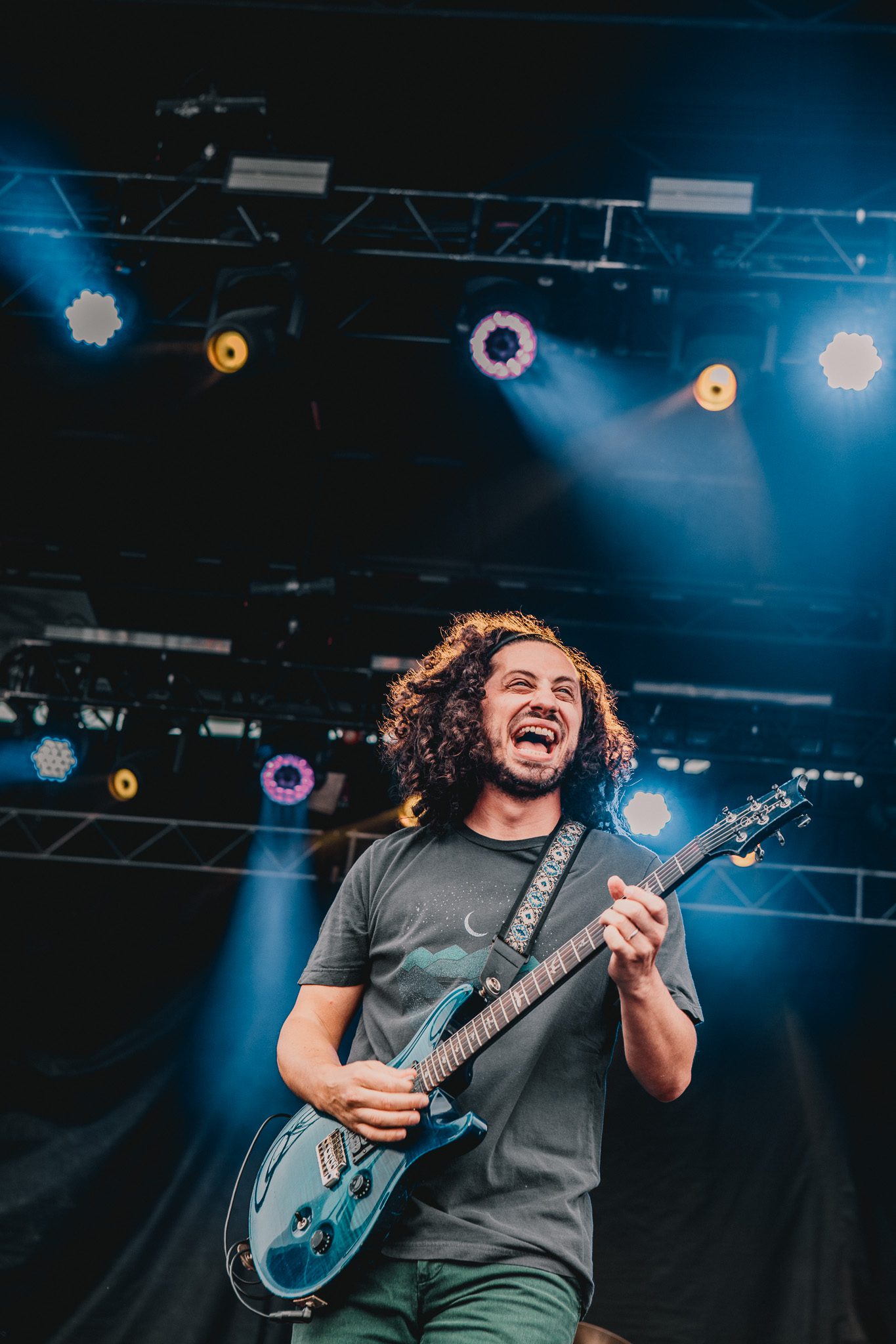 Pigeons Playing Ping Pong live at Great South Bay Music Festival in Patchogue, Long Island