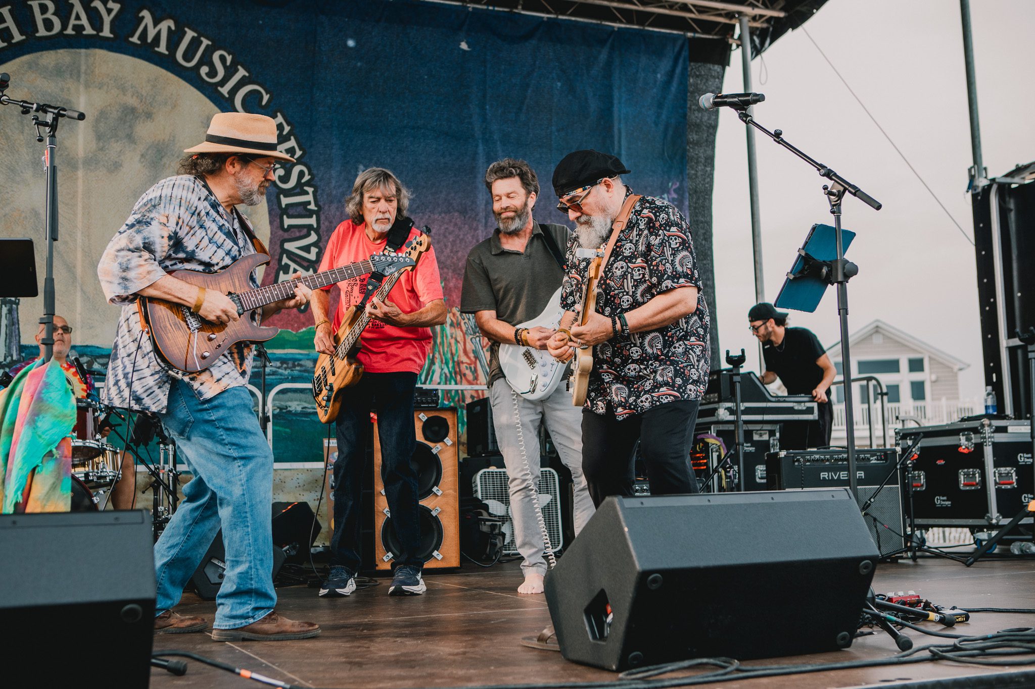 The Ripple Allstars live at Great South Bay Music Festival in Patchogue, Long Island
