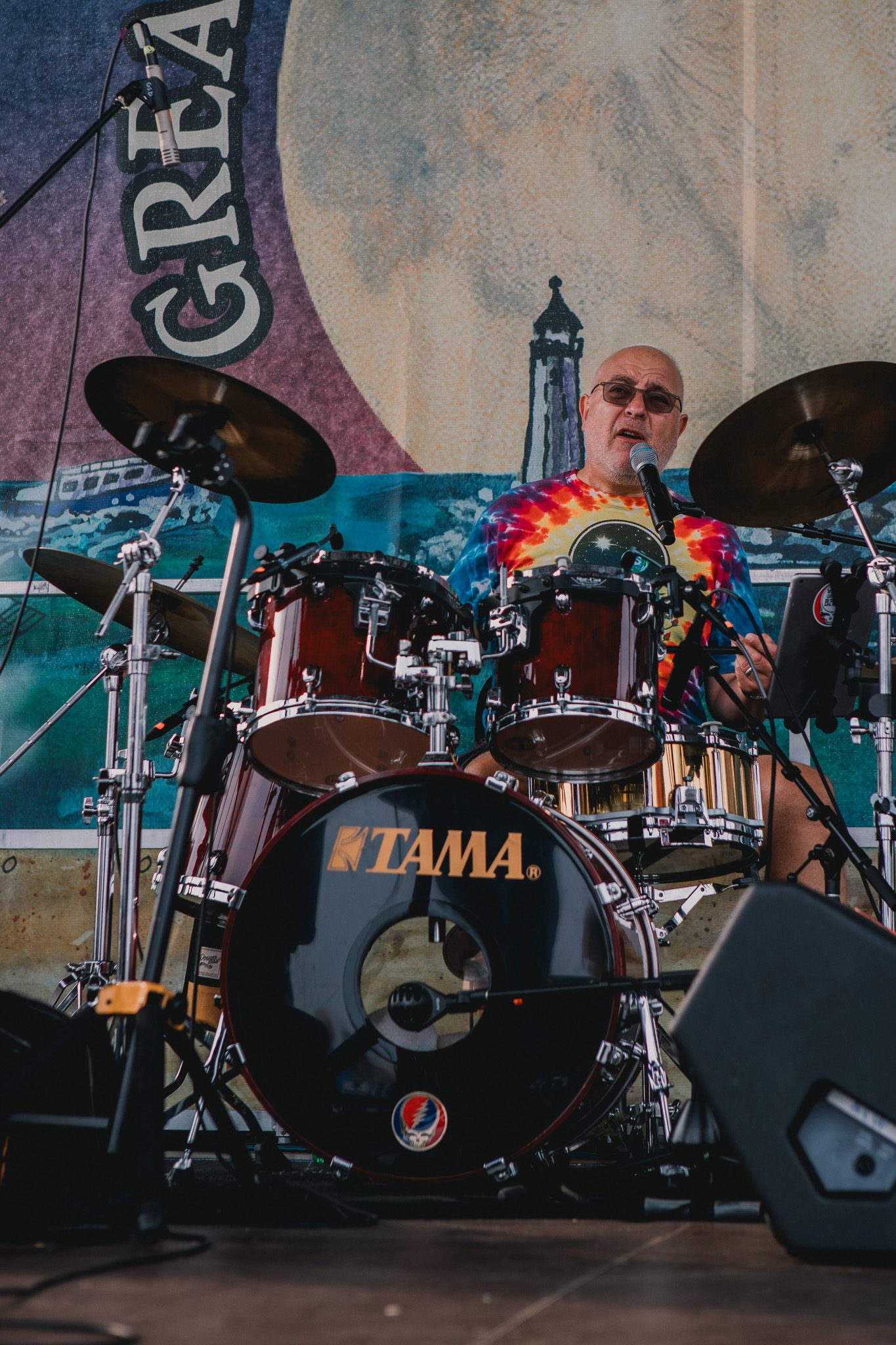 The Ripple Allstars live at Great South Bay Music Festival in Patchogue, Long Island