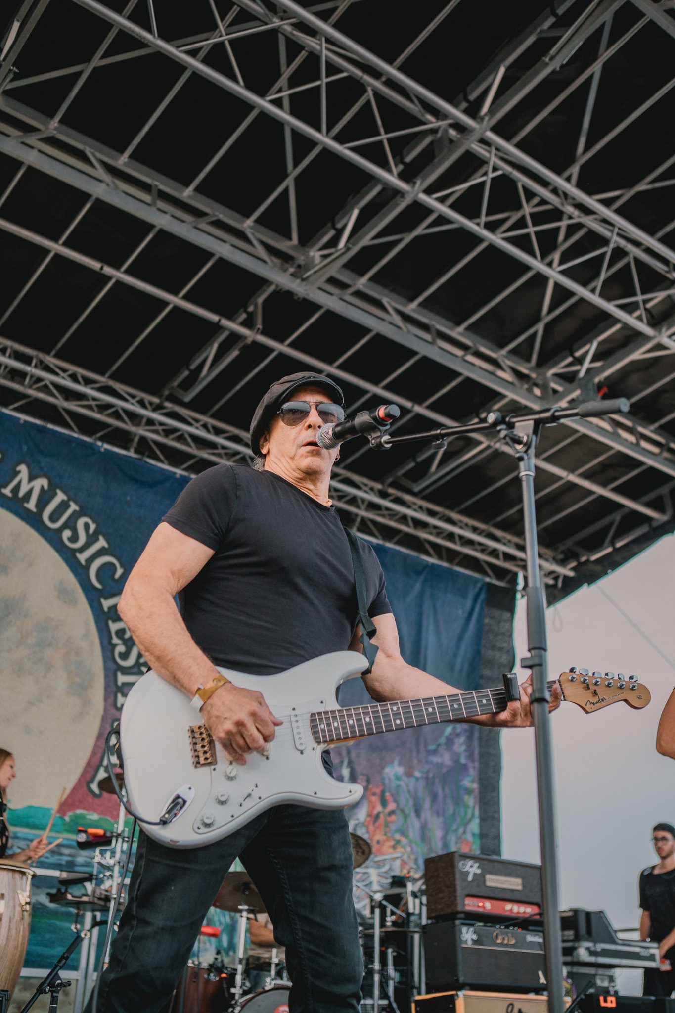 Sailin' Shoes live at Great South Bay Music Festival in Patchogue, Long Island