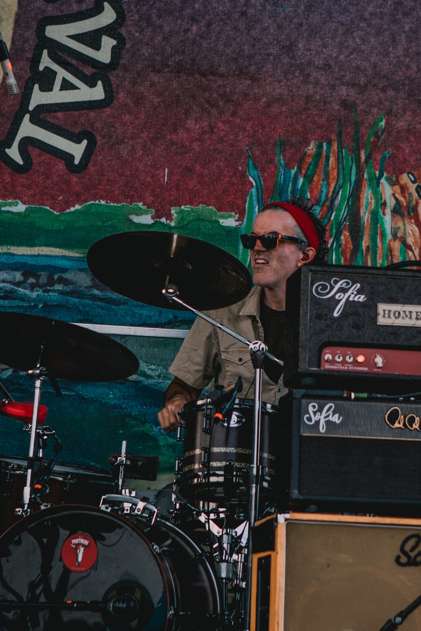 Sailin' Shoes live at Great South Bay Music Festival in Patchogue, Long Island