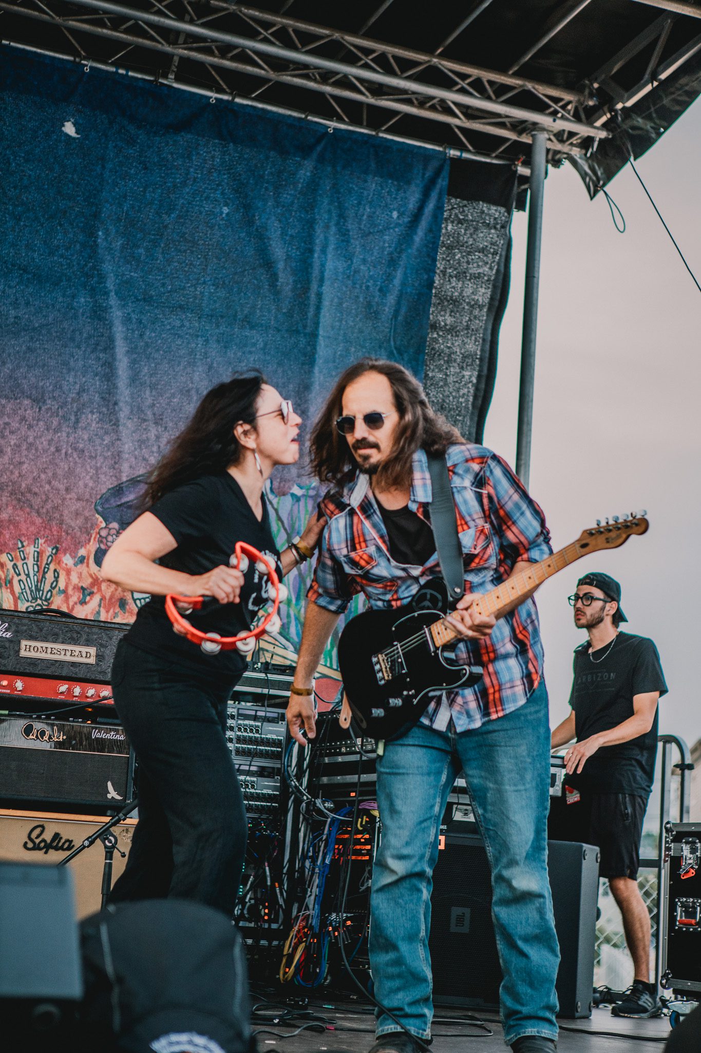 Sailin' Shoes live at Great South Bay Music Festival in Patchogue, Long Island