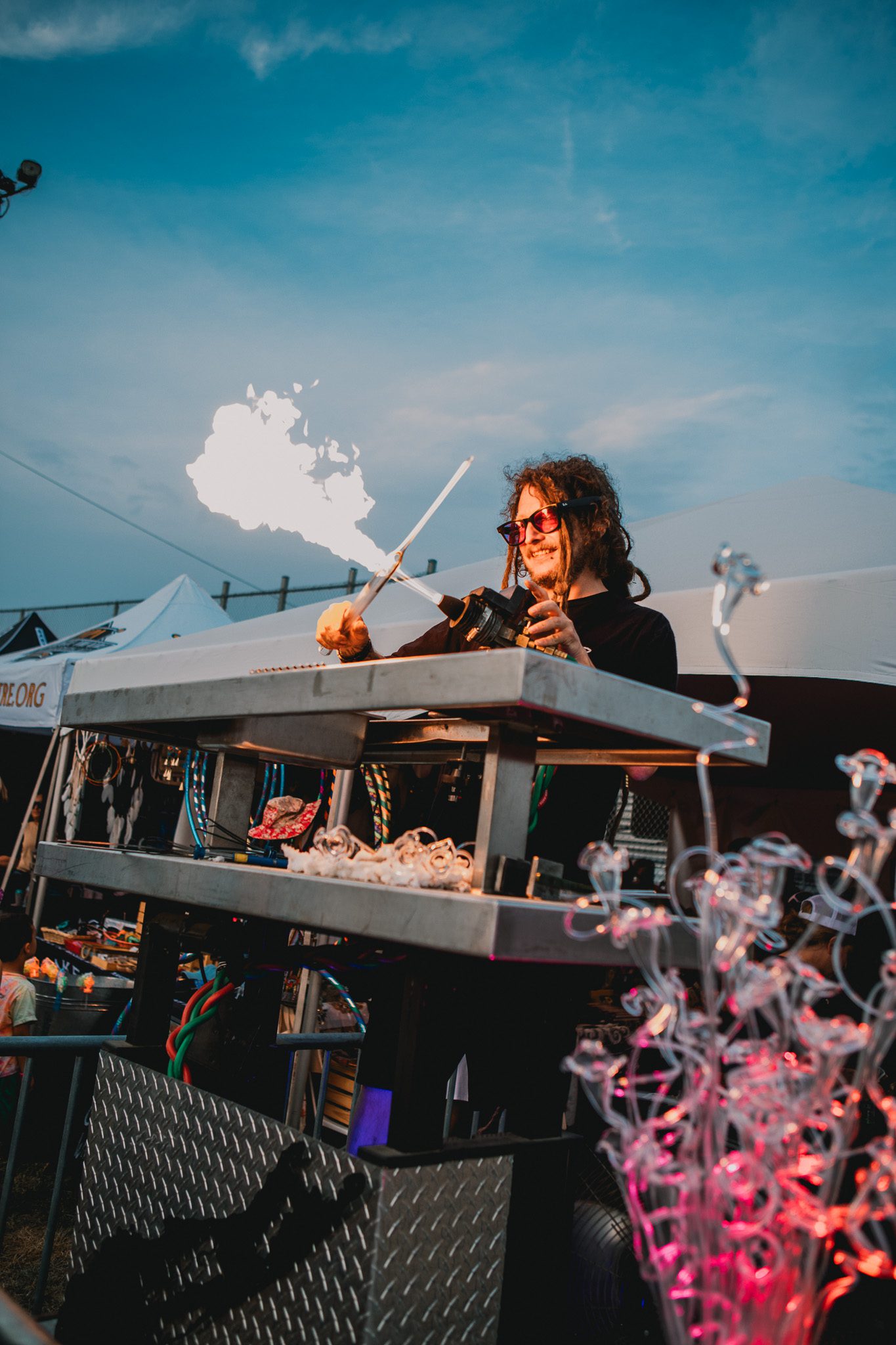 Long Island Glass at Great South Bay Music Festival in Patchogue, Long Island