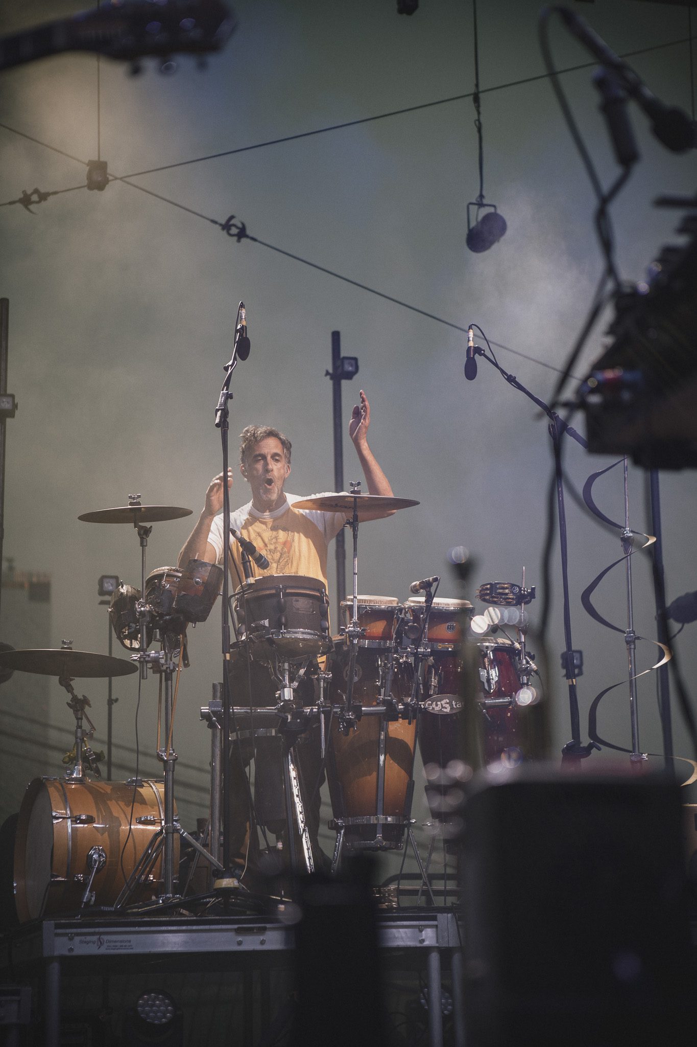 Guster live at Pier 17 in New York City
