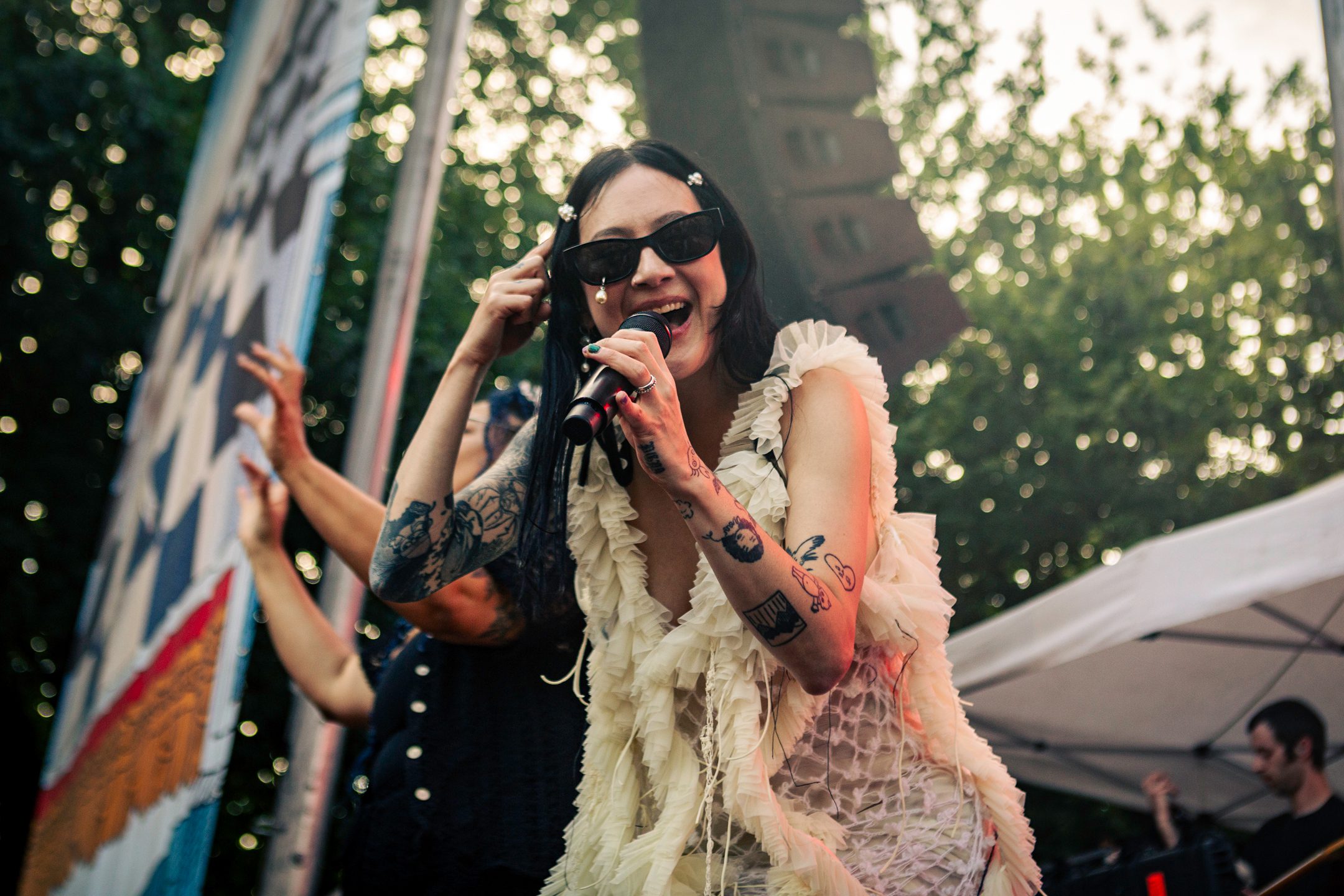 Japanese Breakfast performs at Project Pabst in Portland, Ore. on July 27, 2025.