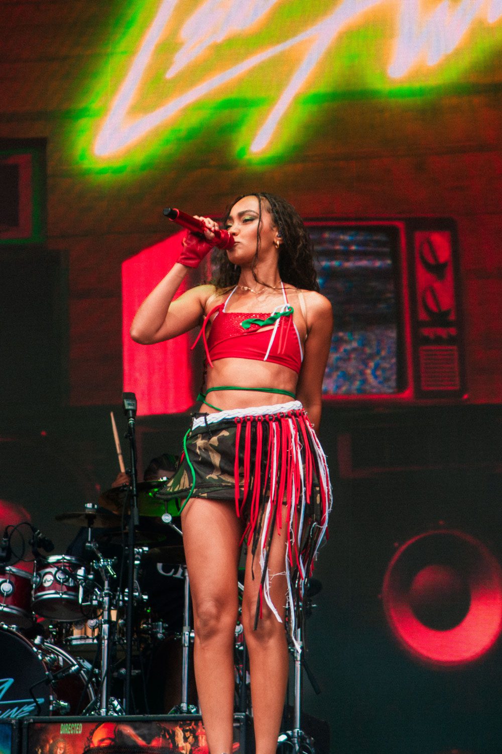 Leigh-Anne live at Leeds Festival 2025