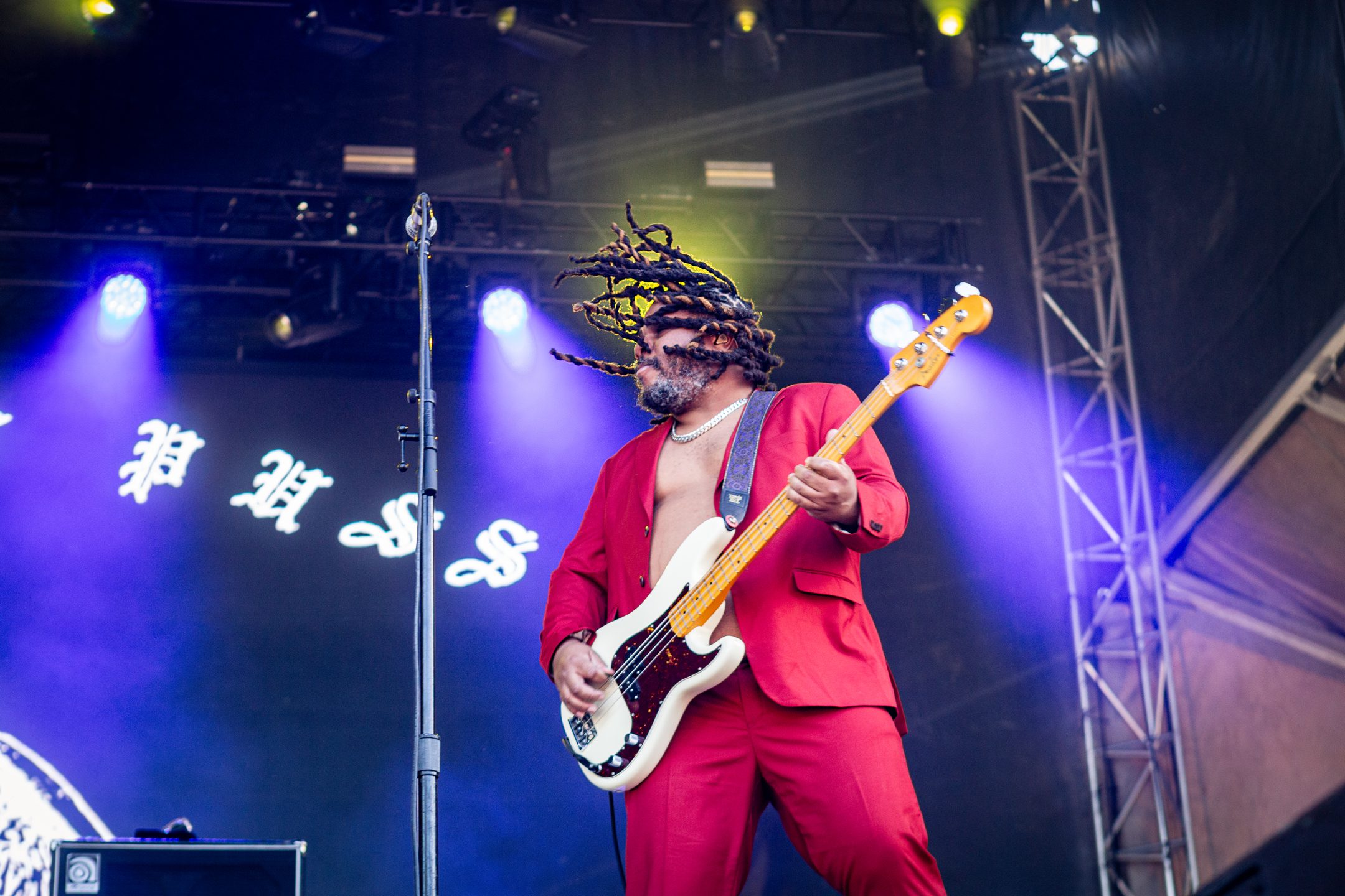 Mannequin Pussy performs at Project Pabst in Portland, Ore. on July 26, 2025.