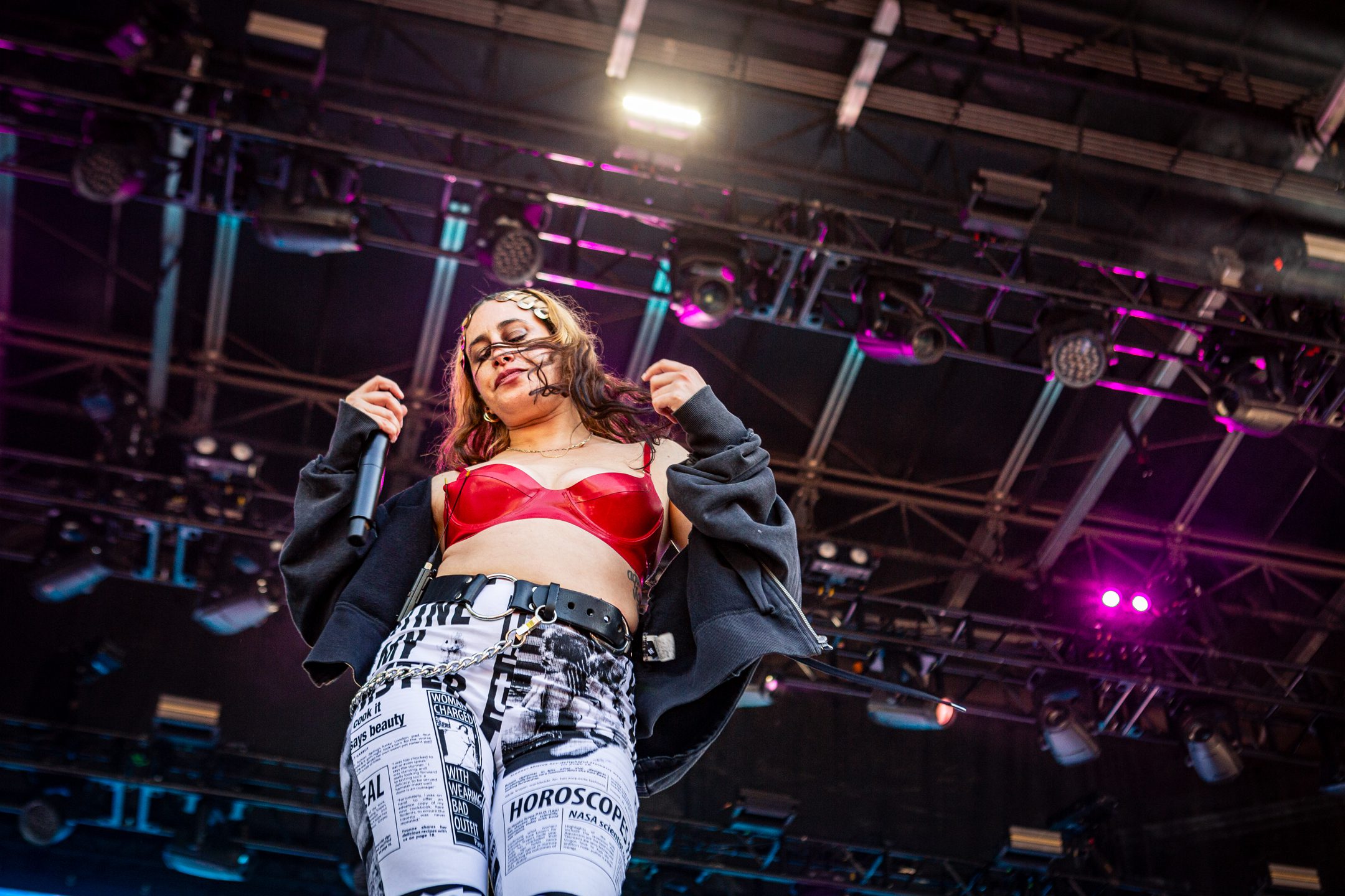 Mannequin Pussy performs at Project Pabst in Portland, Ore. on July 26, 2025.