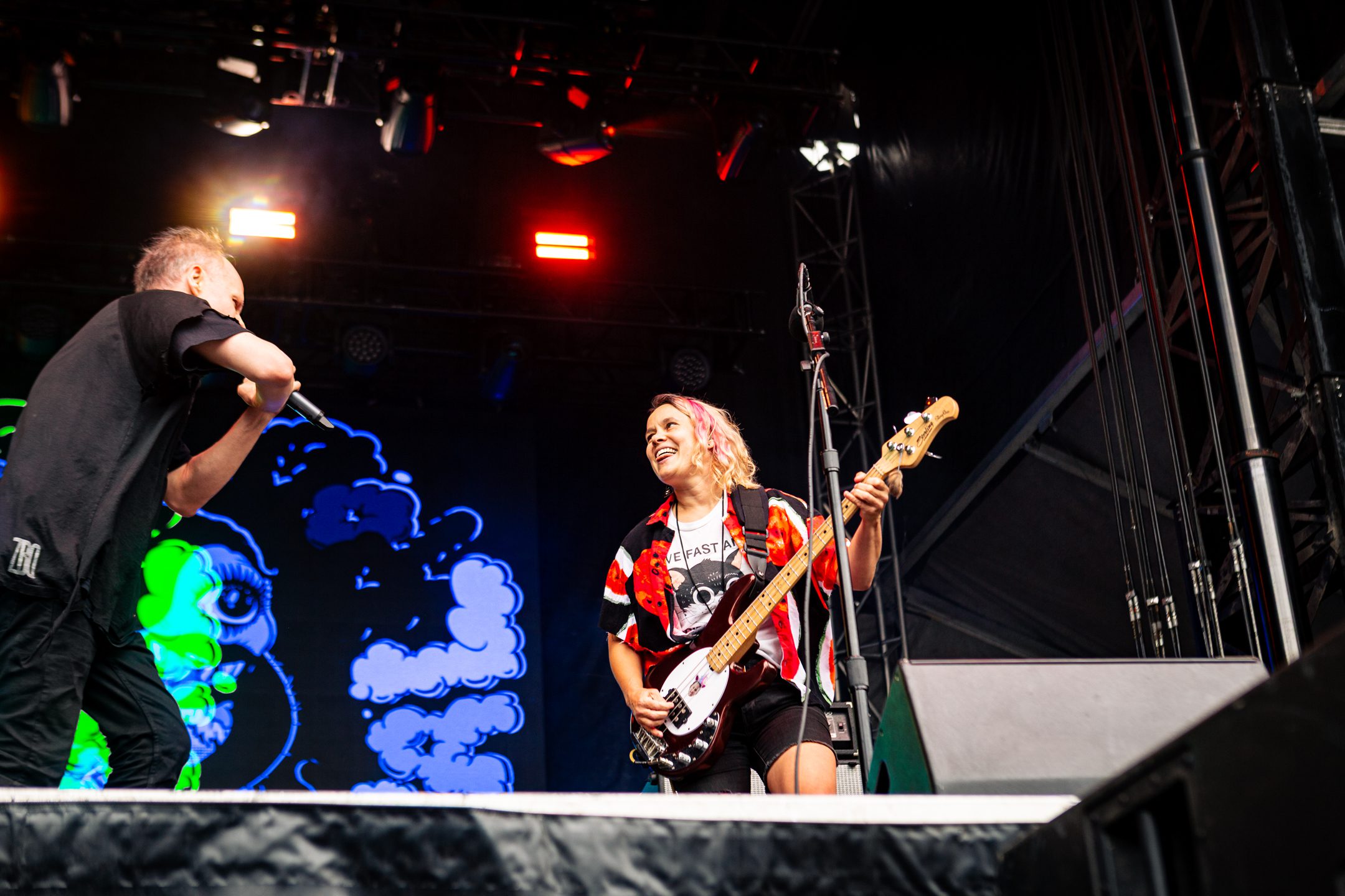 Nasalrod performs at Project Pabst in Portland, Ore. on July 26, 2025.