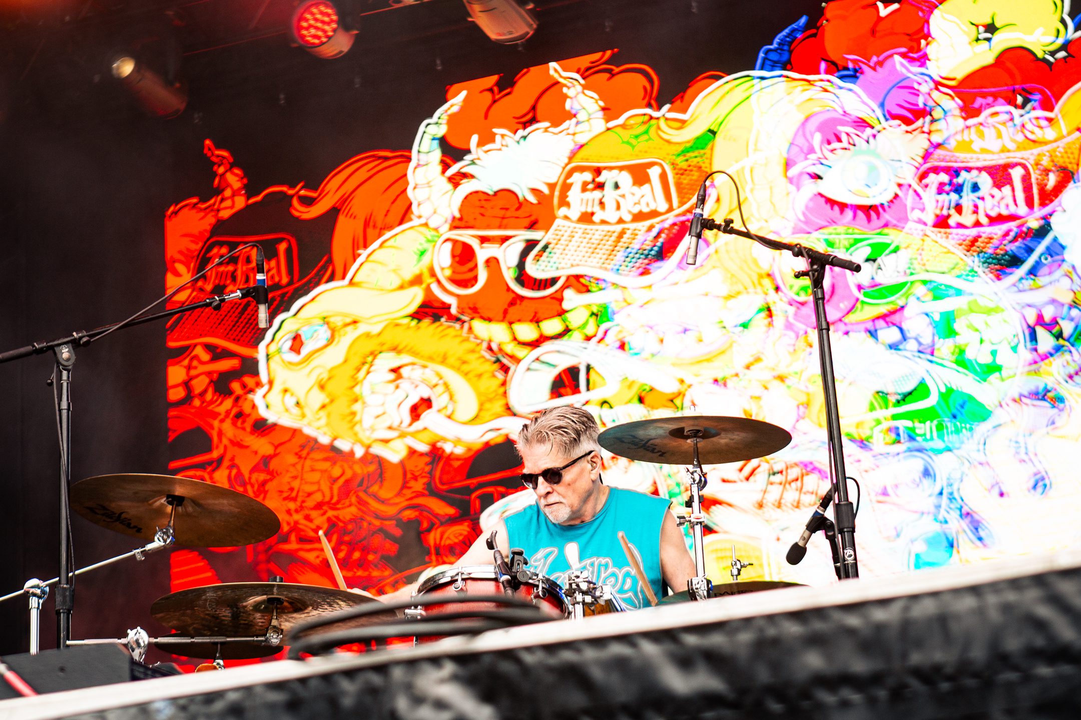 Nasalrod performs at Project Pabst in Portland, Ore. on July 26, 2025.