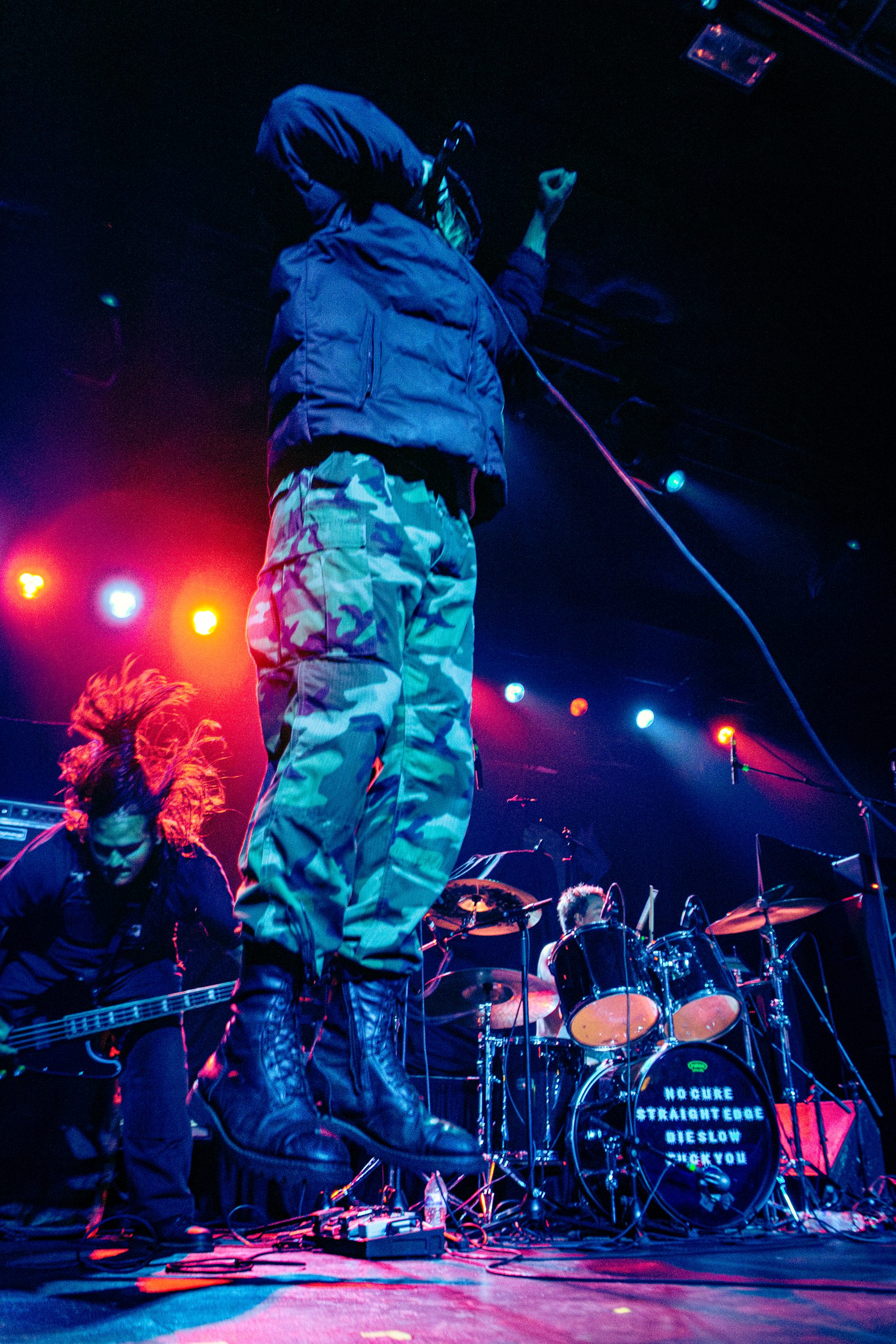 No Cure opens for The Acacia Strai at the Roseland Theater in Portland, Ore. on August 6, 2025.