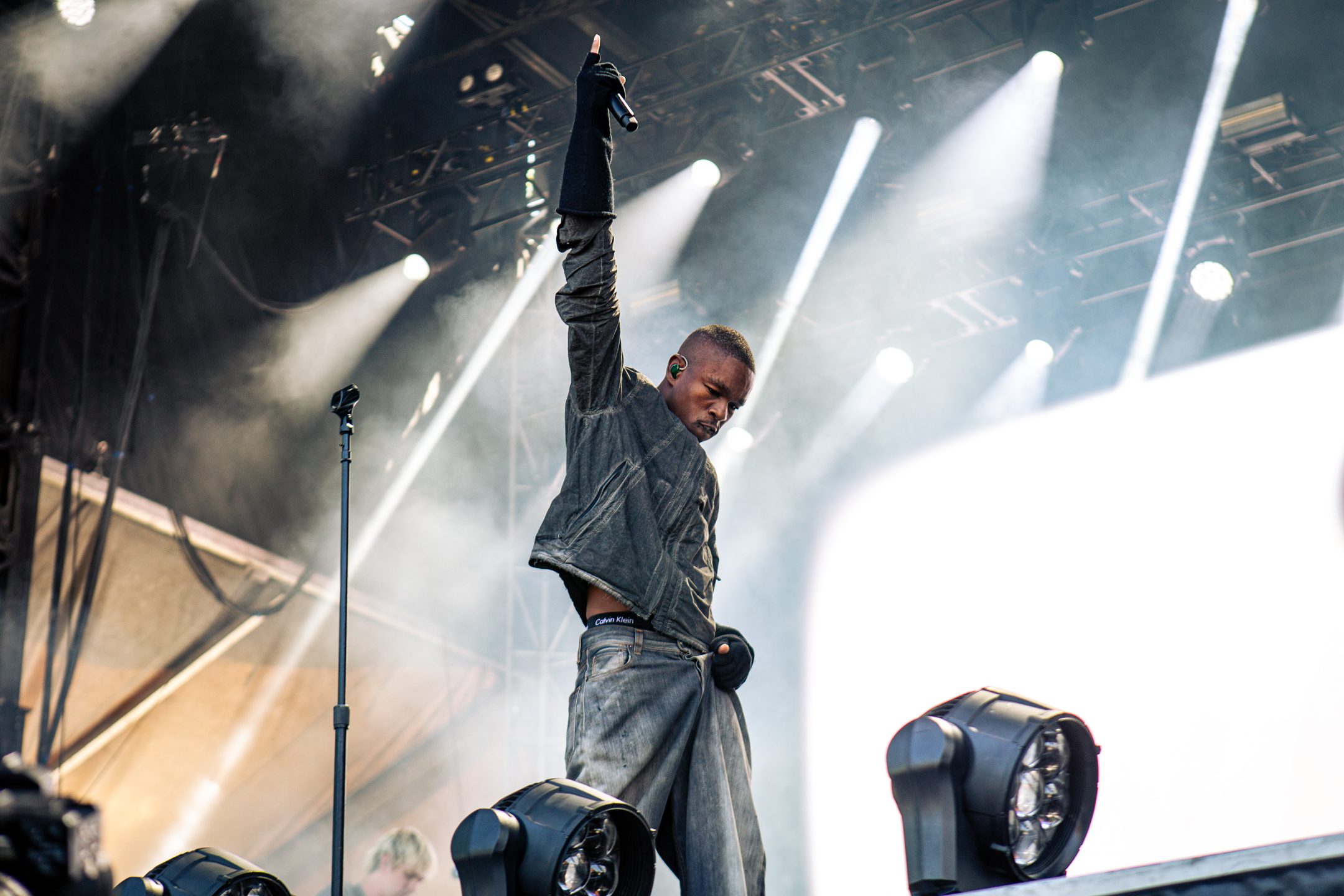 Sam Austins performs at Project Pabst in Portland, Ore. on July 27, 2025.