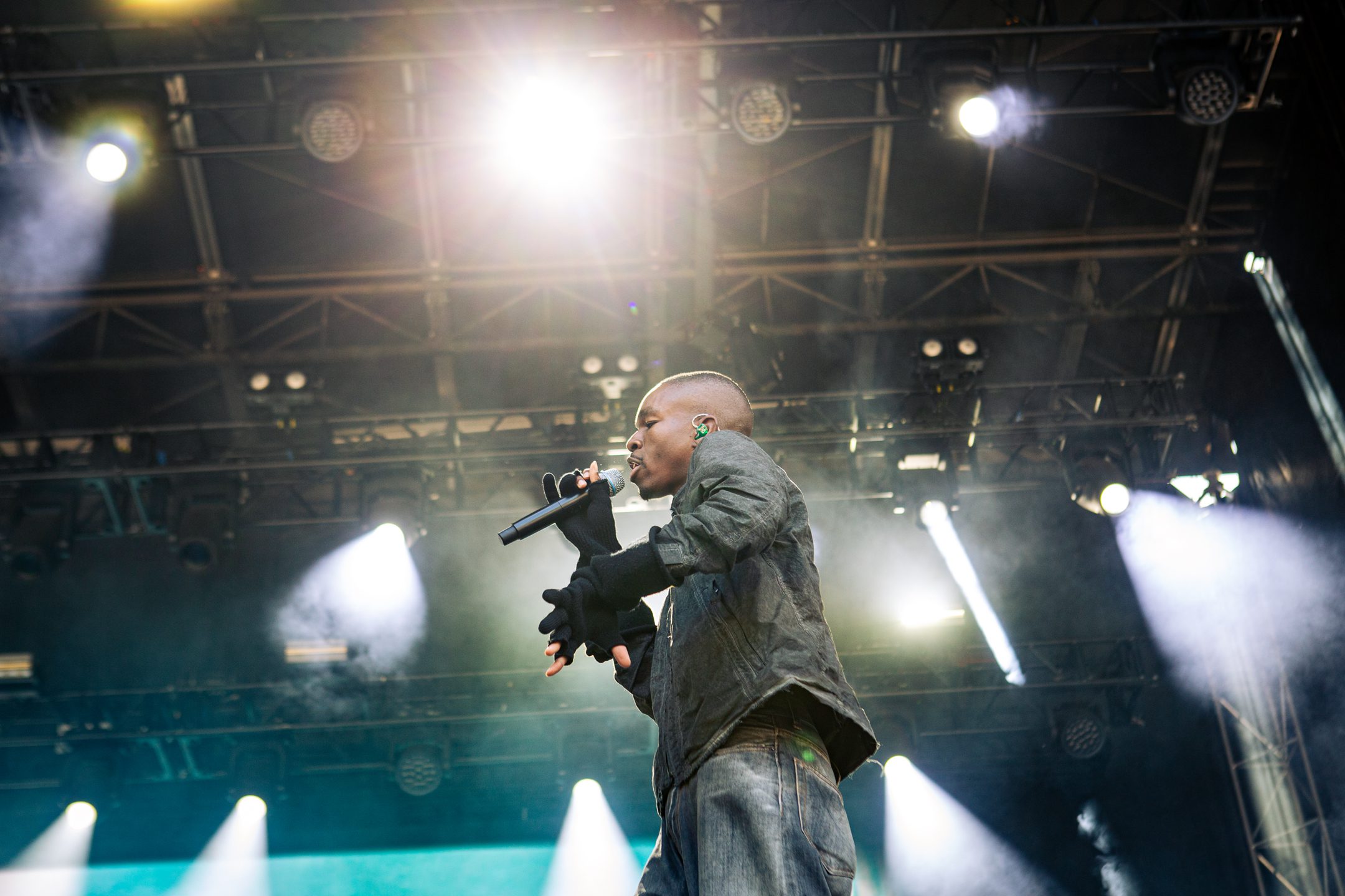 Sam Austins performs at Project Pabst in Portland, Ore. on July 27, 2025.