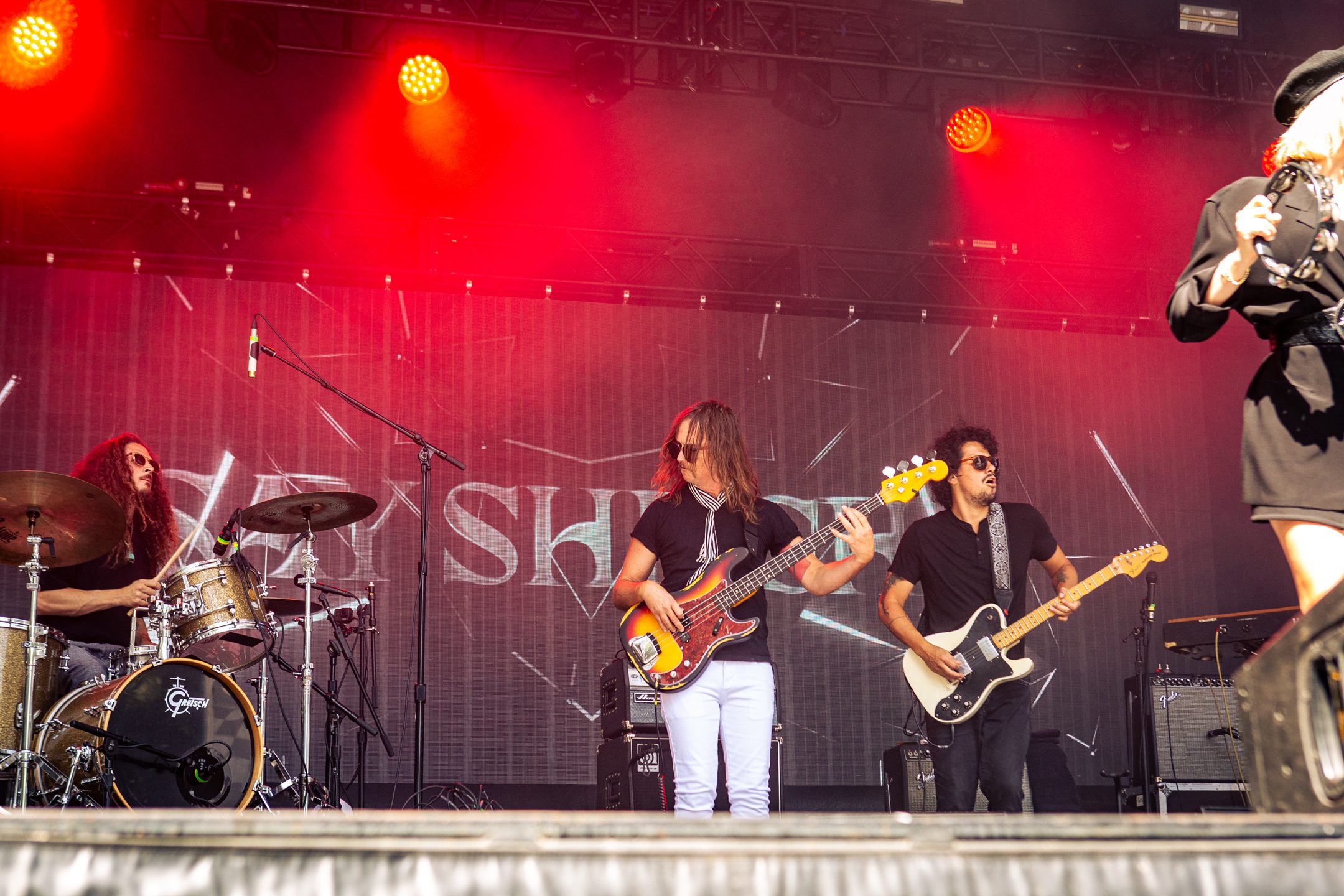 Say She She performs at Project Pabst in Portland, Ore. on July 27, 2025.