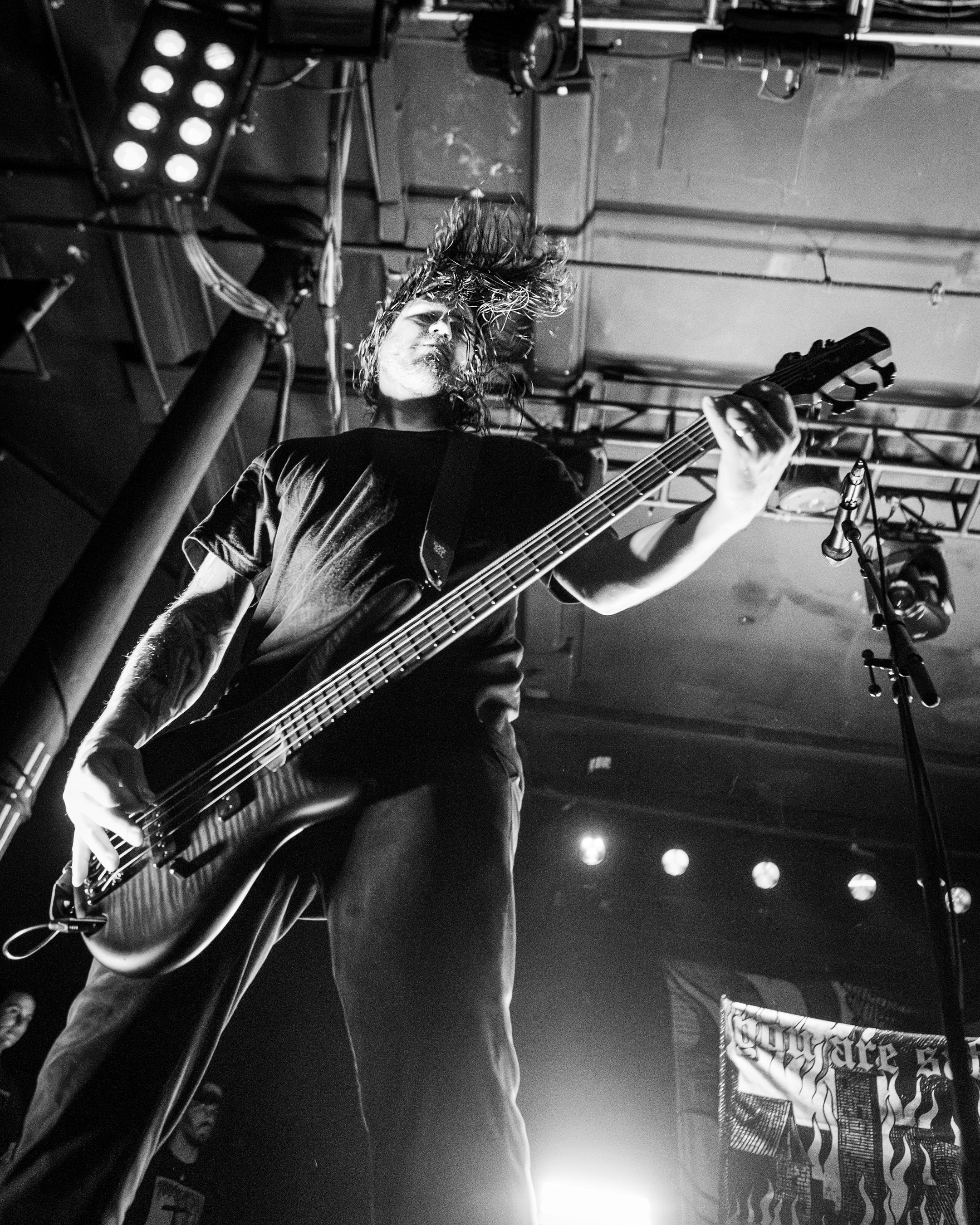 The Acacia Strain perform at the Roseland Theater in Portland, Ore. on August 6, 2025.