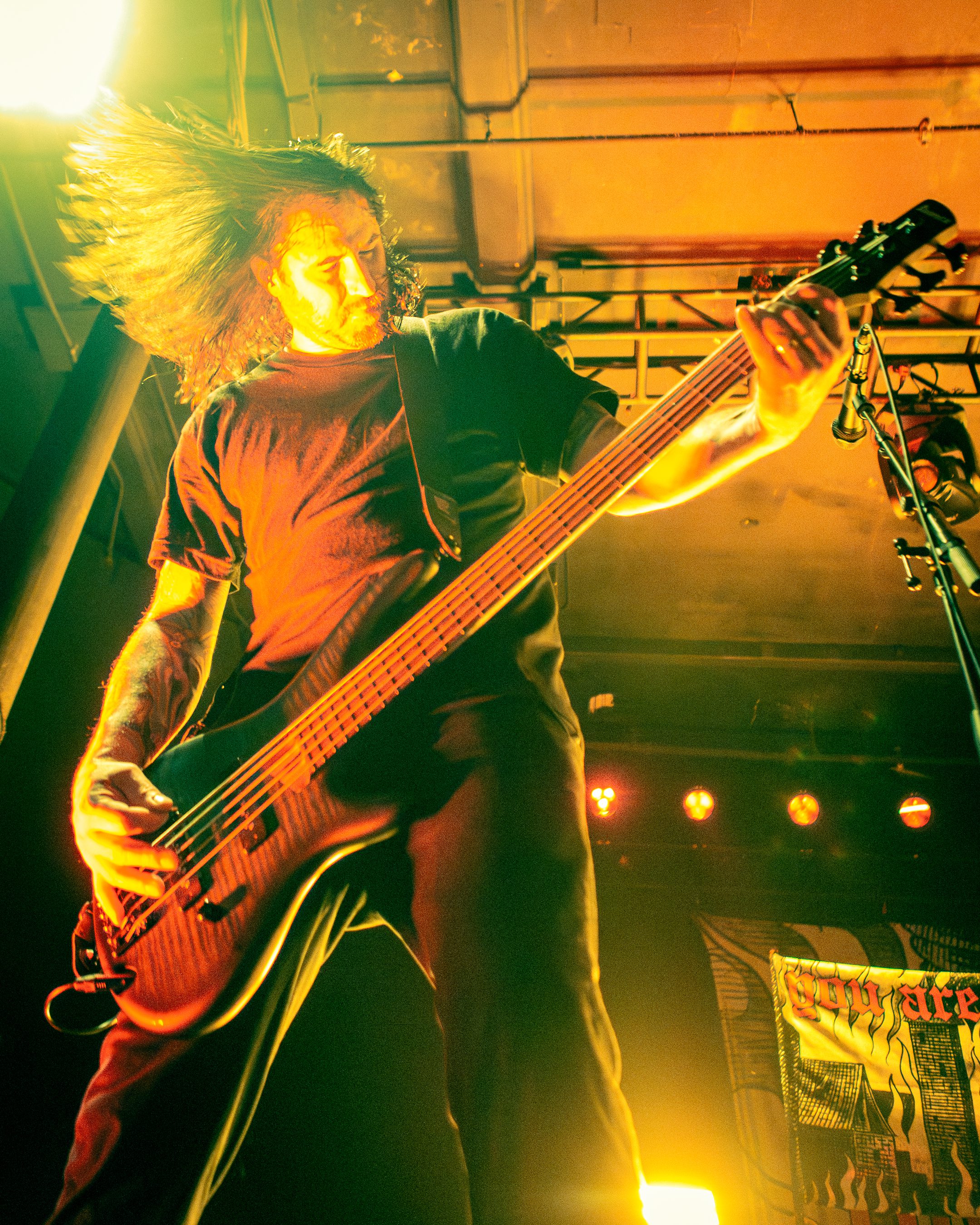 The Acacia Strain perform at the Roseland Theater in Portland, Ore. on August 6, 2025.