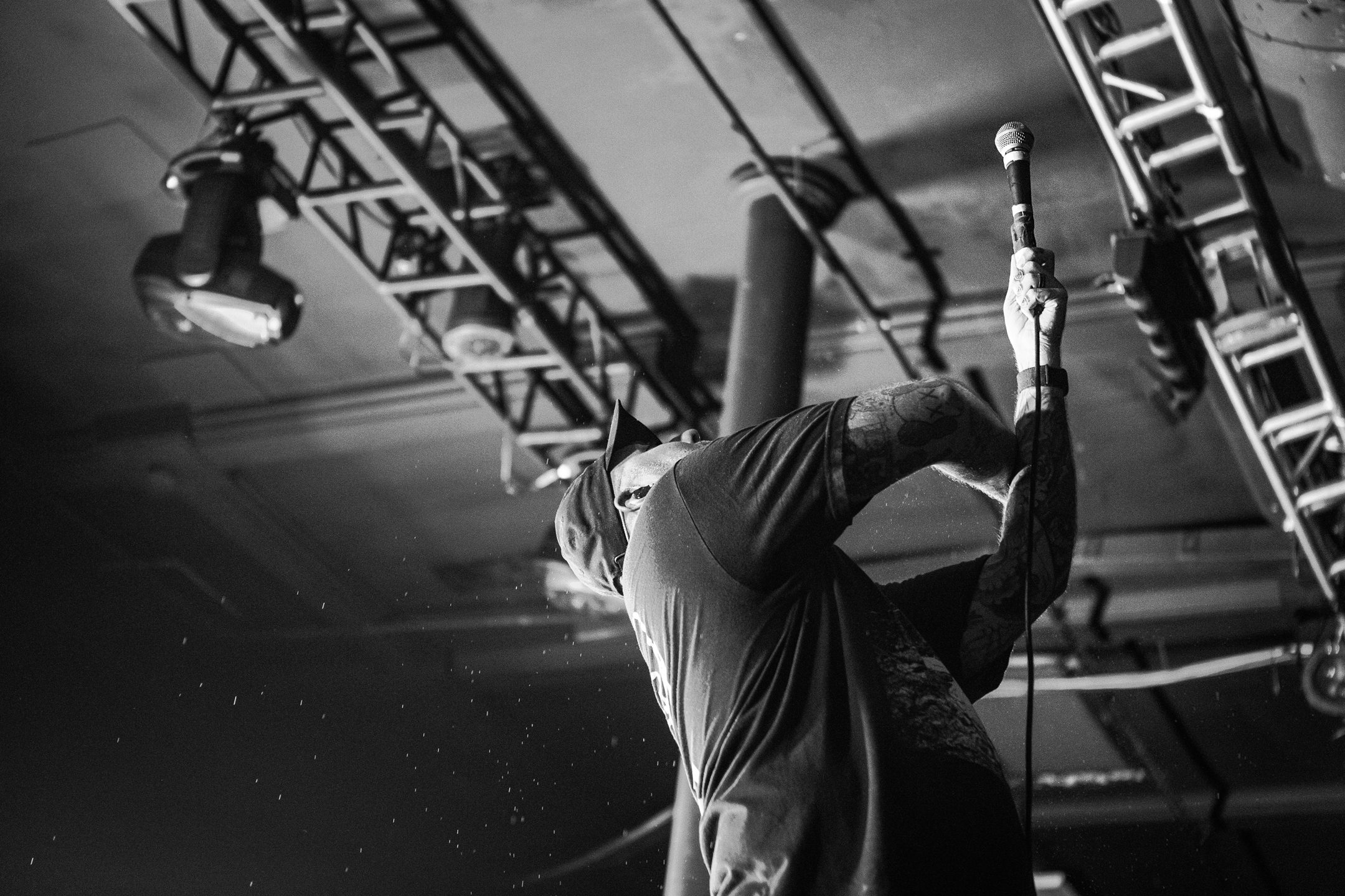 The Acacia Strain perform at the Roseland Theater in Portland, Ore. on August 6, 2025.