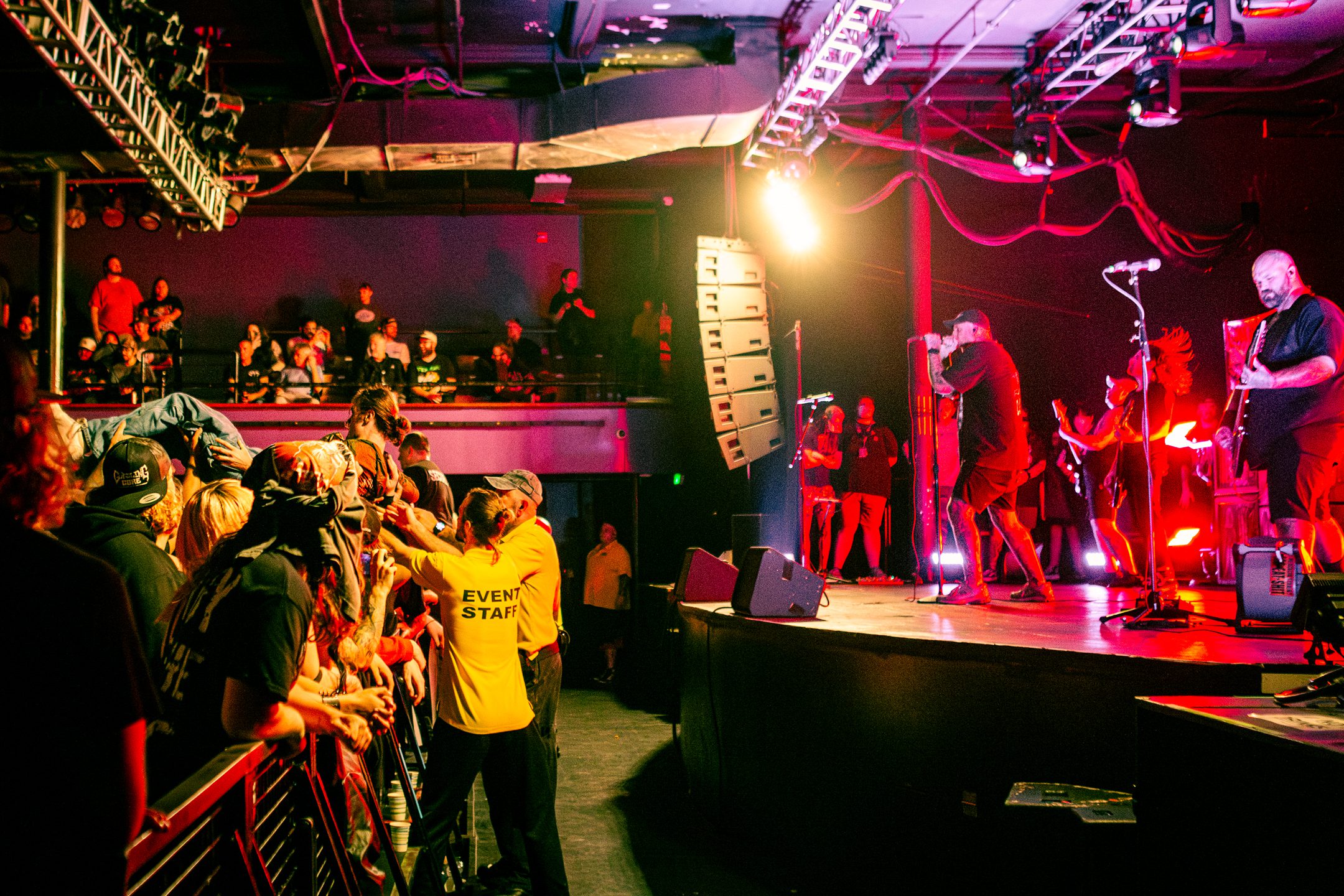 The Acacia Strain perform at the Roseland Theater in Portland, Ore. on August 6, 2025.