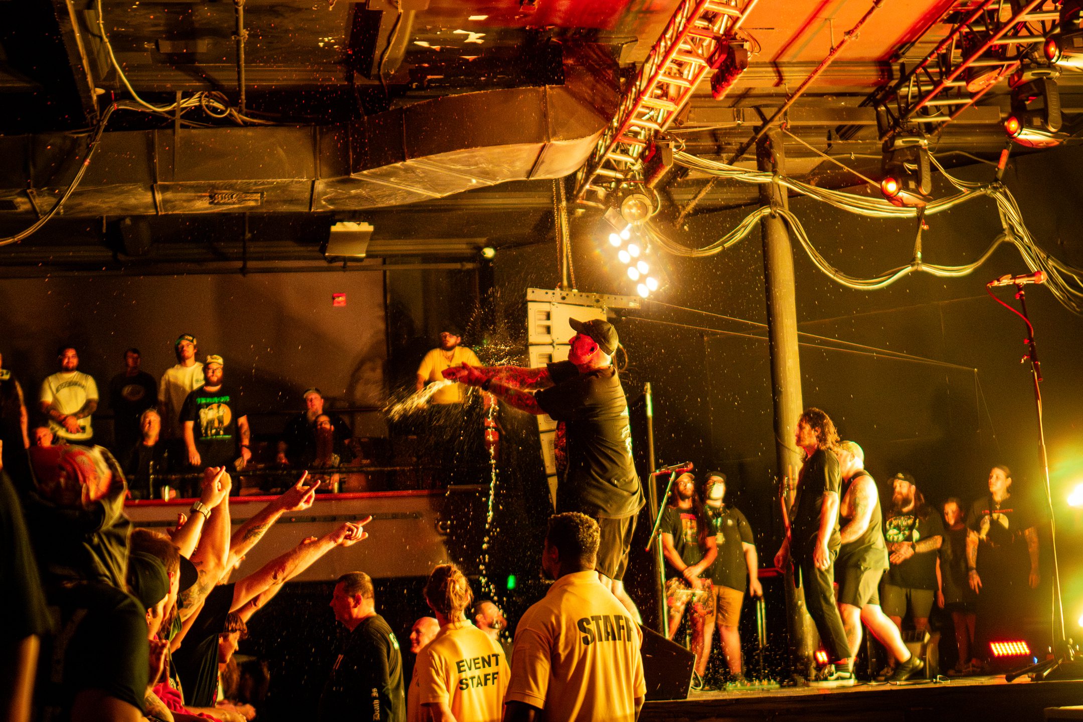 The Acacia Strain perform at the Roseland Theater in Portland, Ore. on August 6, 2025.