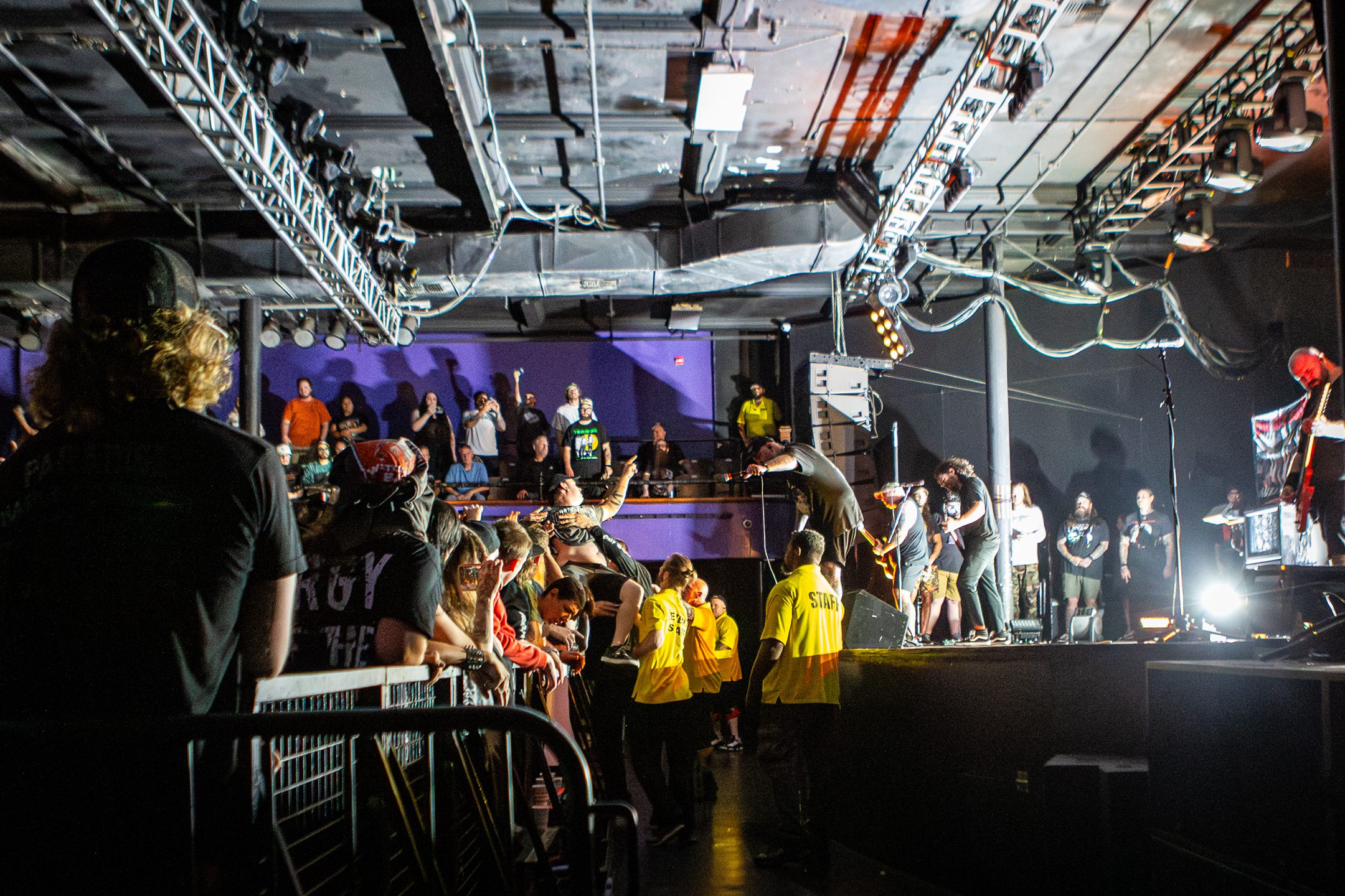 The Acacia Strain perform at the Roseland Theater in Portland, Ore. on August 6, 2025.