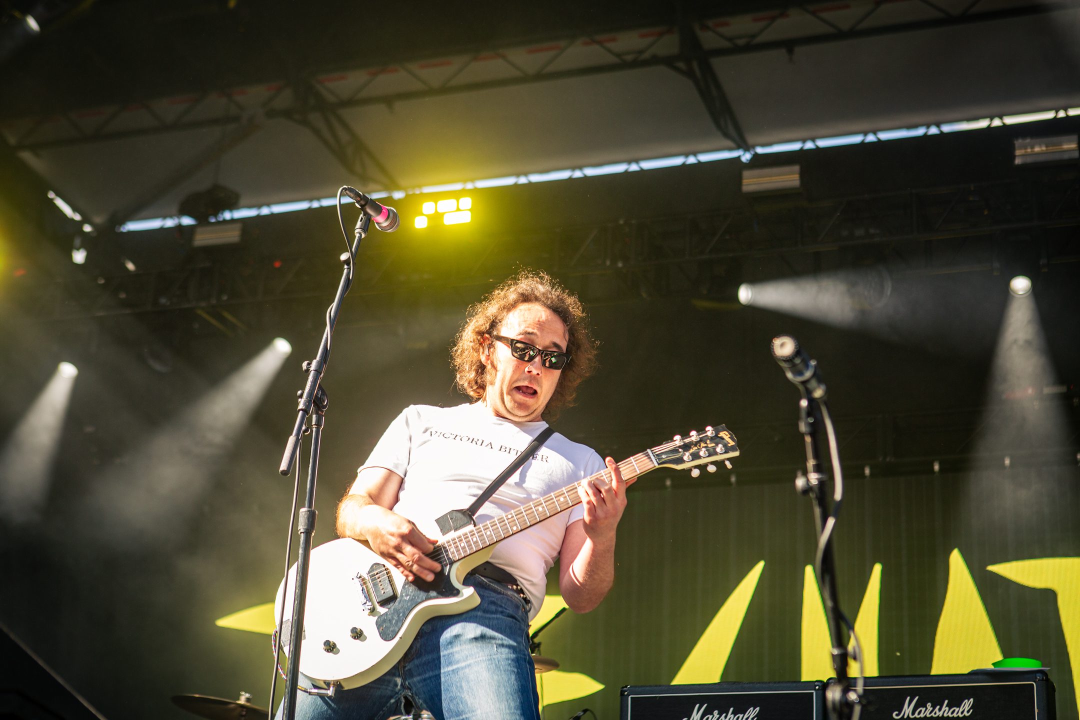 The Chats perform at Project Pabst in Portland, Ore. on July 26, 2025.