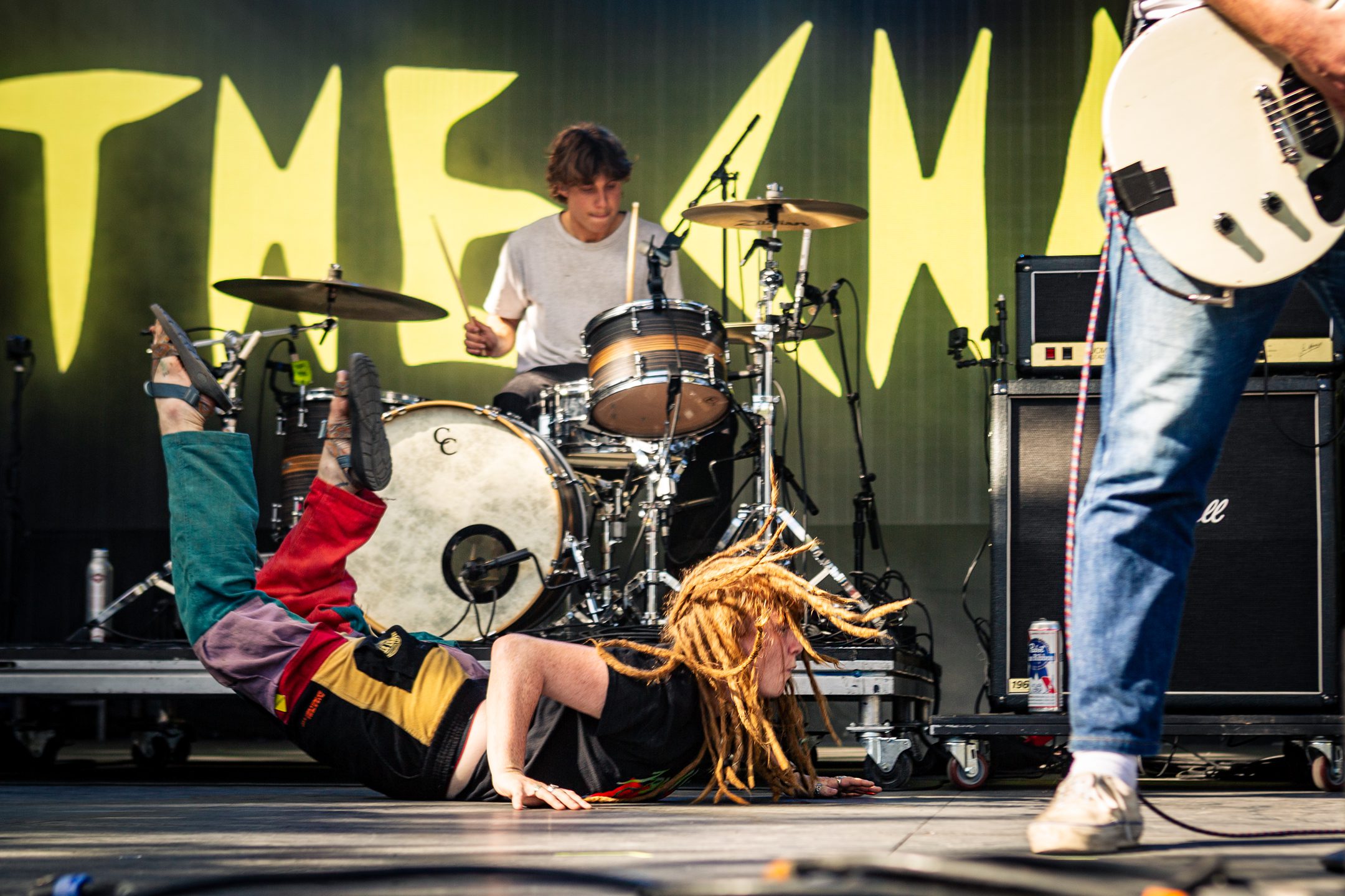 The Chats perform at Project Pabst in Portland, Ore. on July 26, 2025.