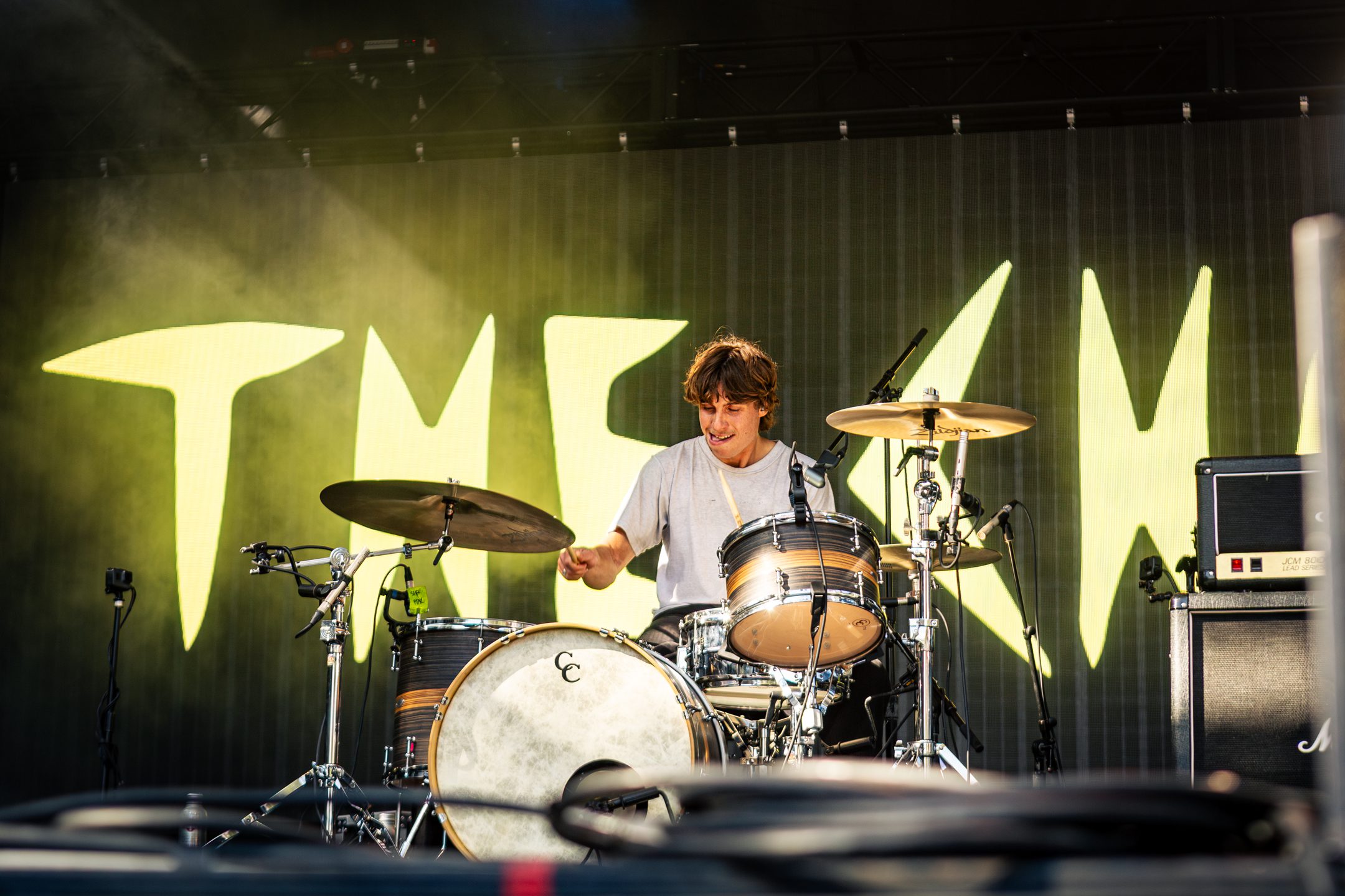 The Chats perform at Project Pabst in Portland, Ore. on July 26, 2025.