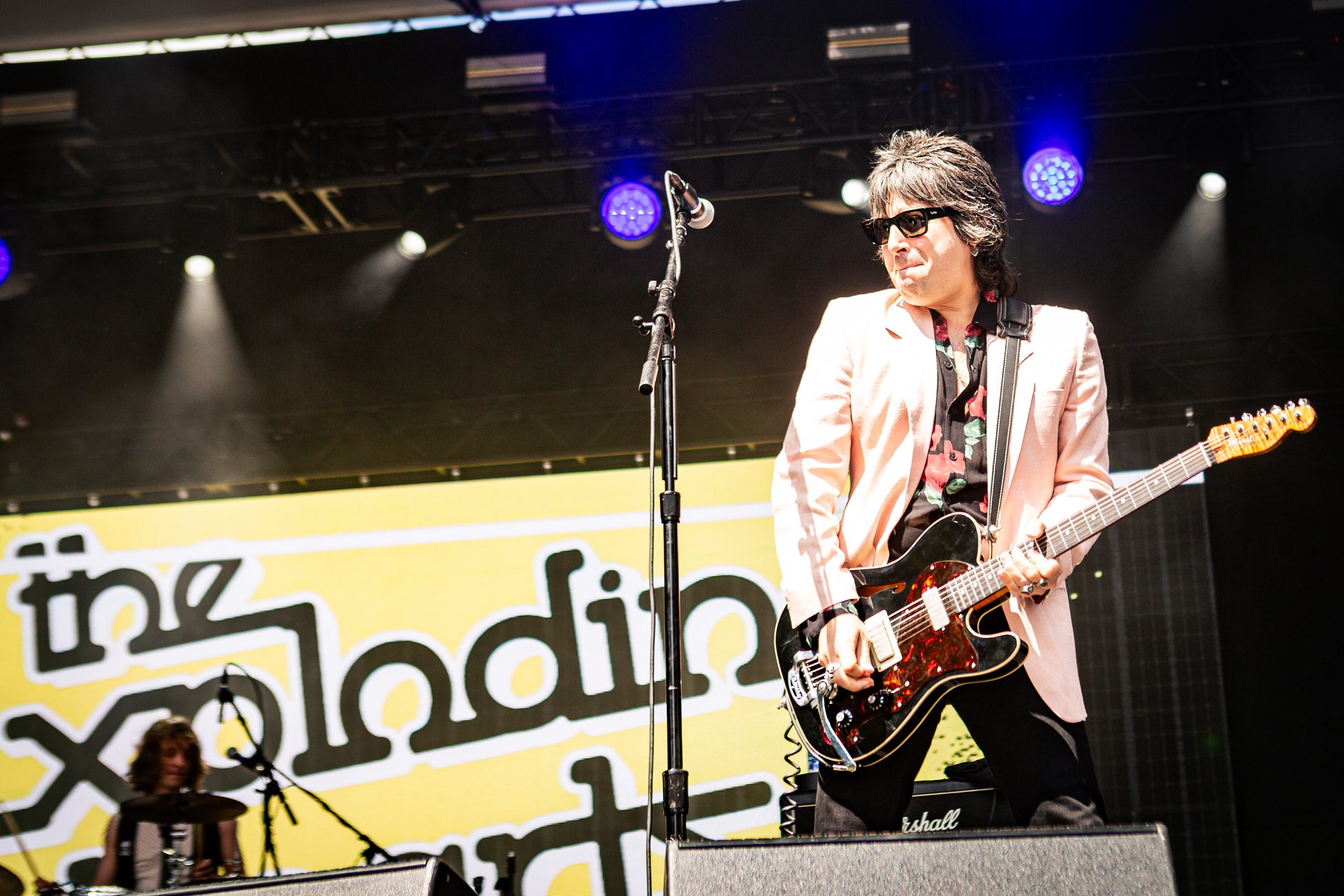 The Exploding Hearts perform at Project Pabst in Portland, Ore. on July 26, 2025.