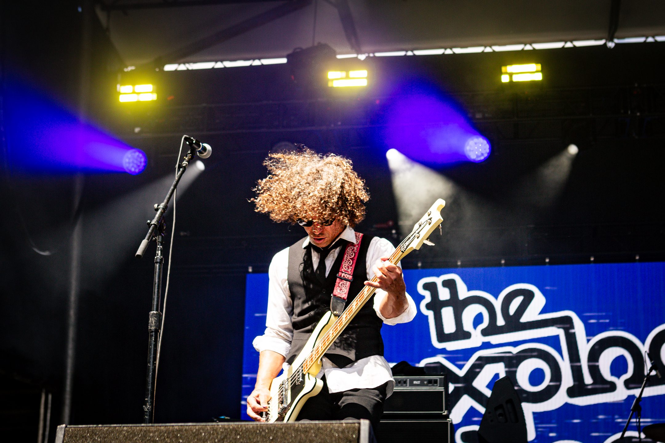 The Exploding Hearts perform at Project Pabst in Portland, Ore. on July 26, 2025.