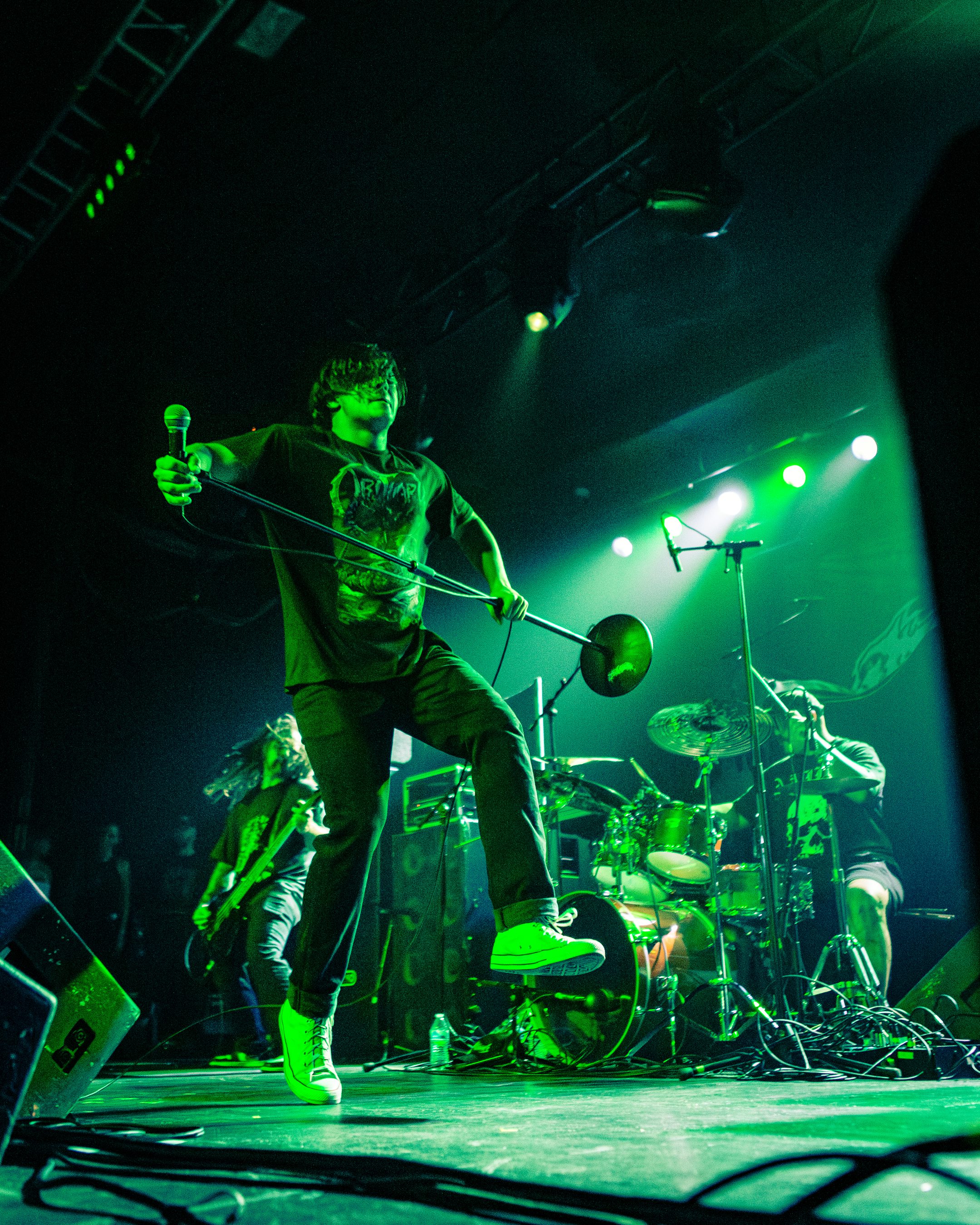 Tribal Gaze opens for The Acacia Strain at the Roseland Theater in Portland, Ore. on August 6, 2025.