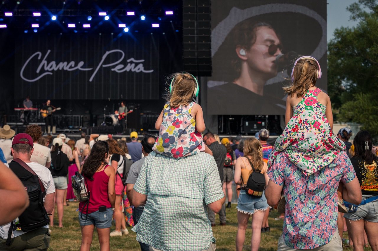 Crowd at Back Cove Music Festival