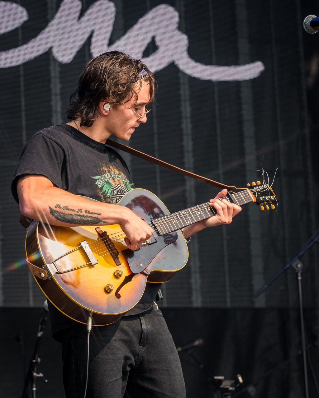 Chance Pena at Back Cove Music Festival