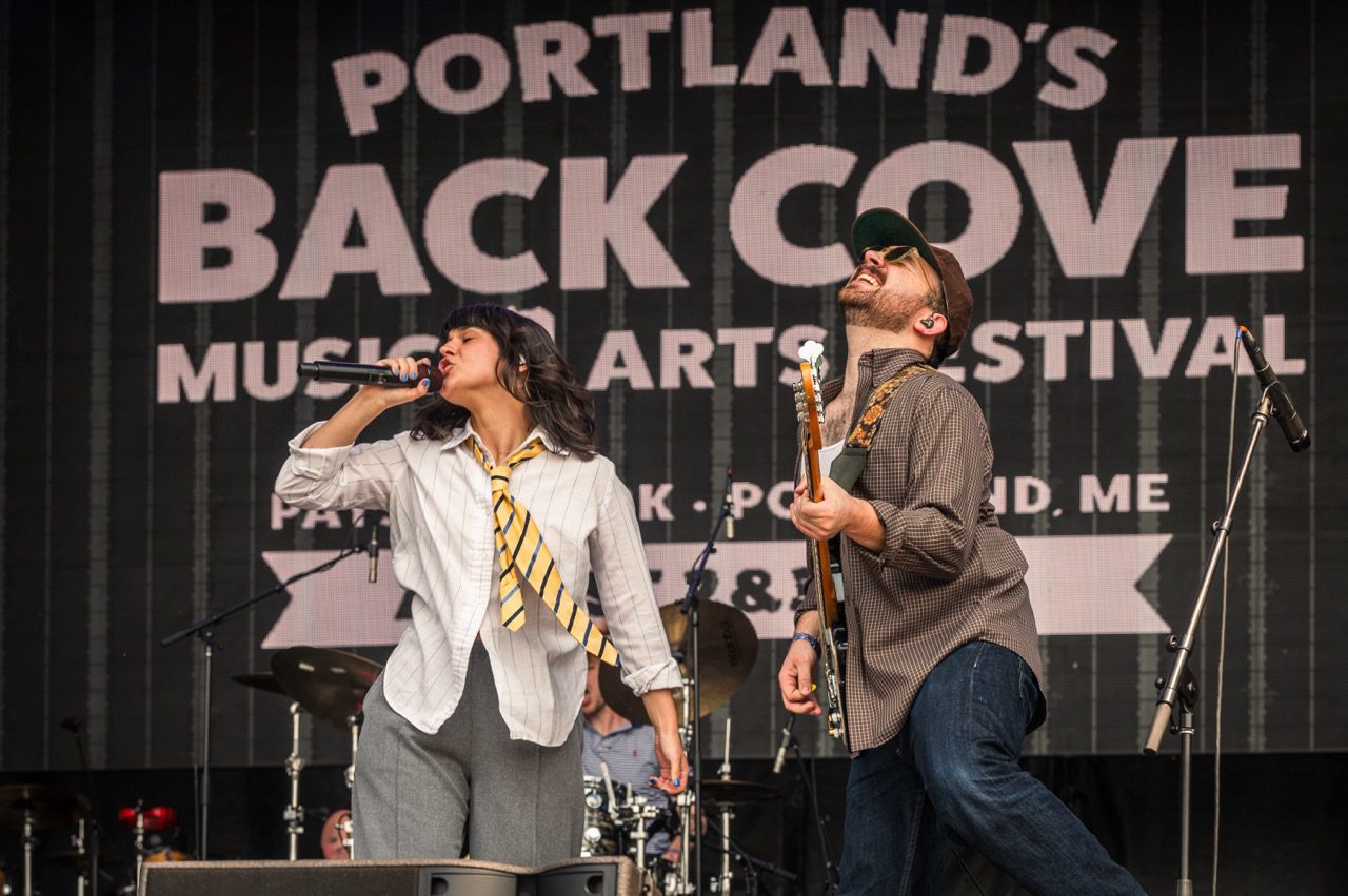 Greeting Committee at Back Cove Music Festival
