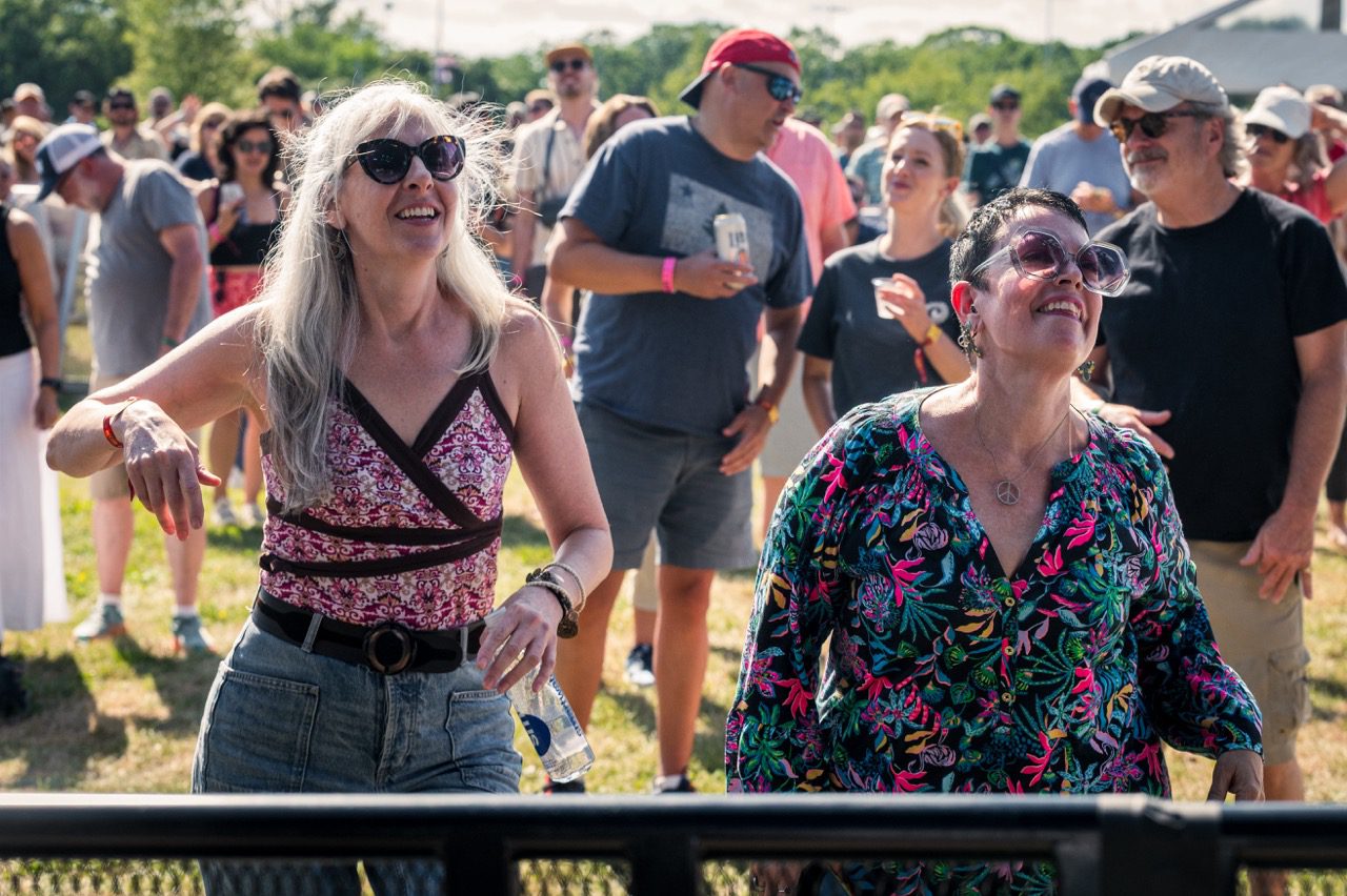 Crowd at Back Cove Music Festival