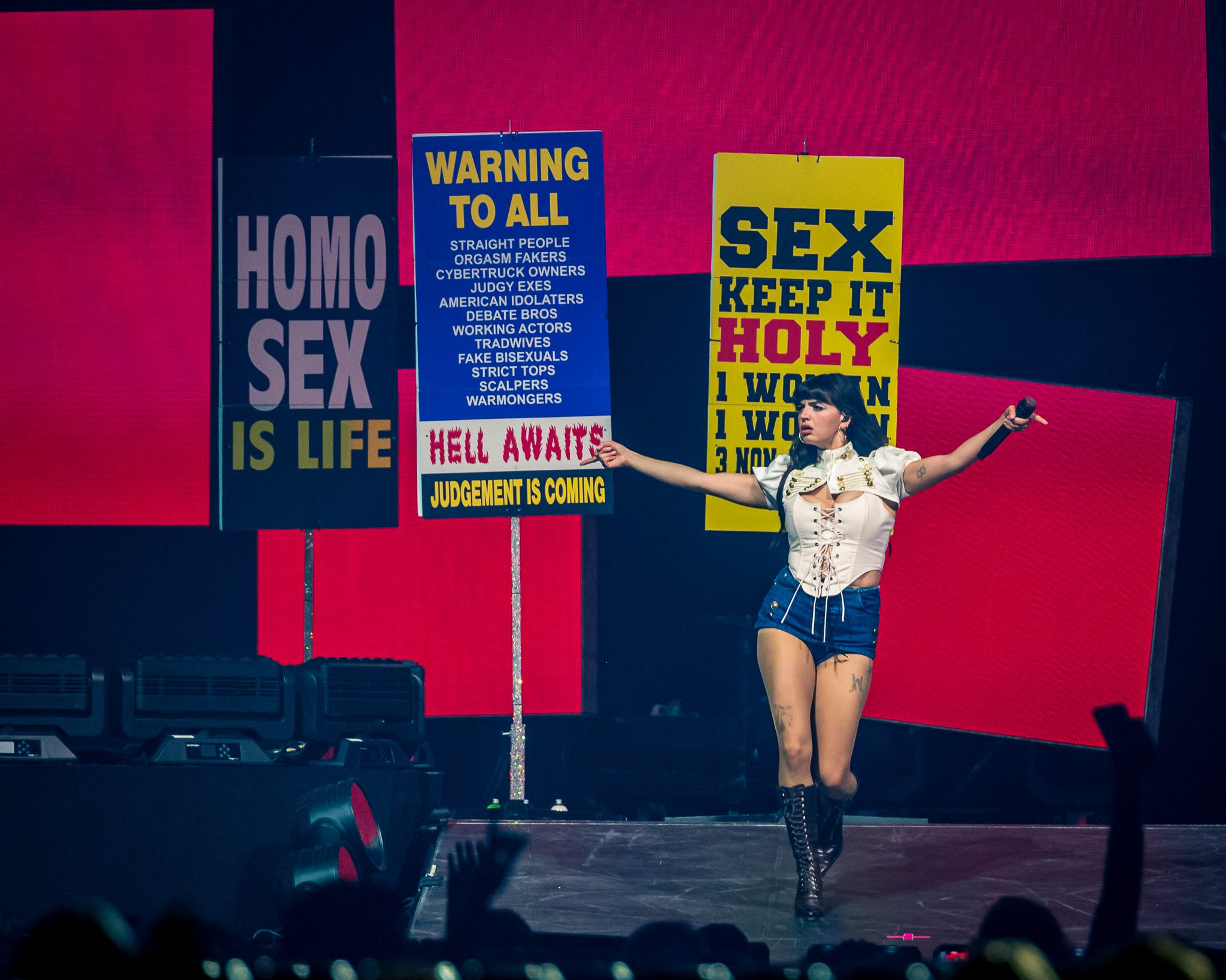 Rebecca Black at TD Garden in Boston