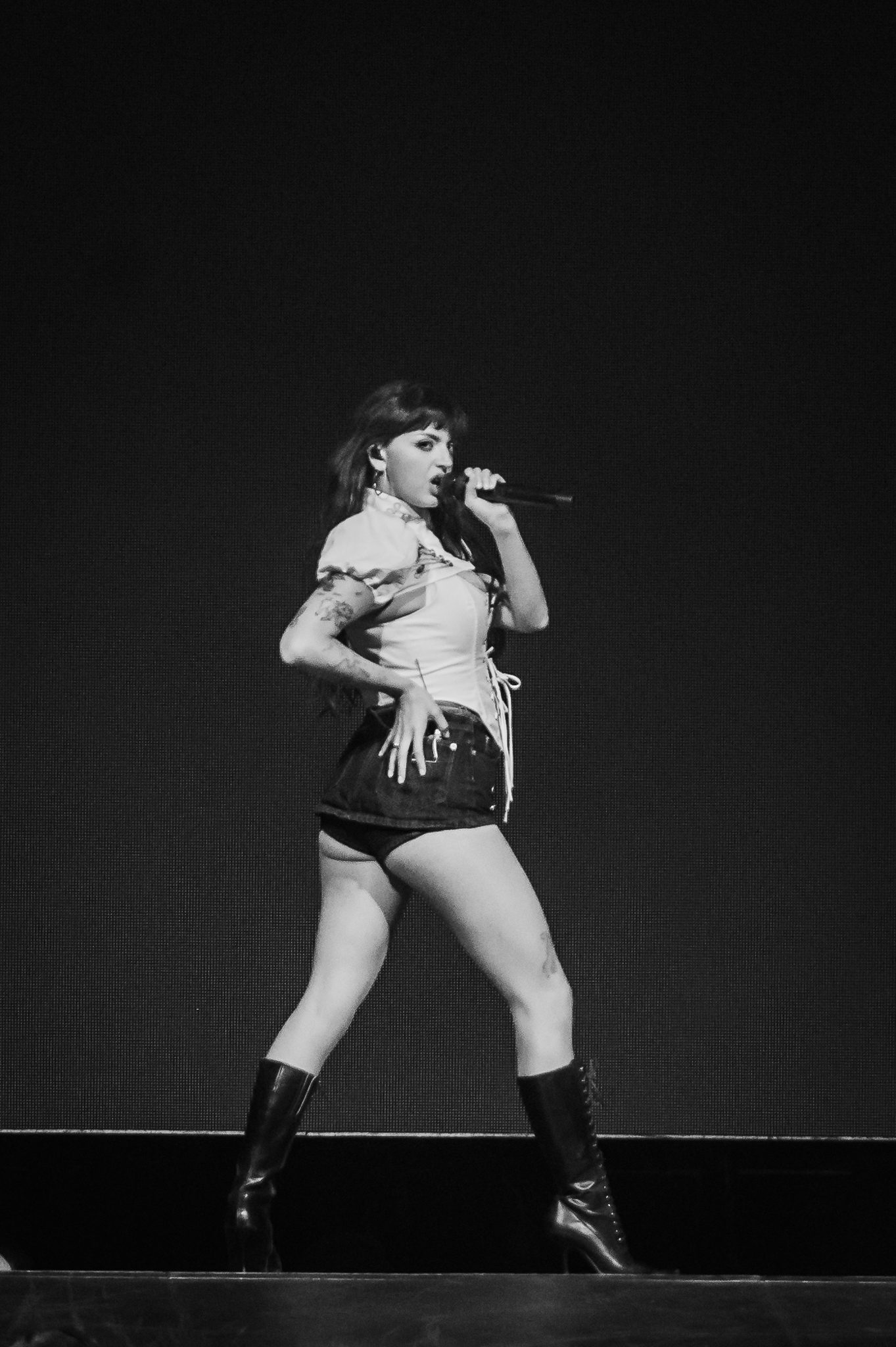 Rebecca Black at TD Garden in Boston