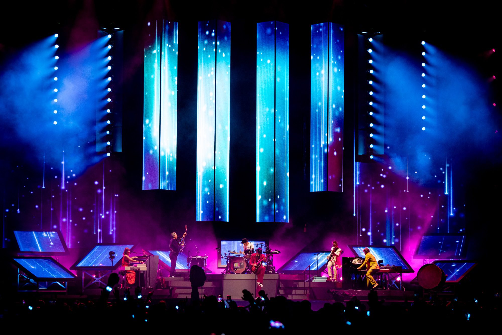 The Lumineers live at Empower Stadium in Denver, Colorado