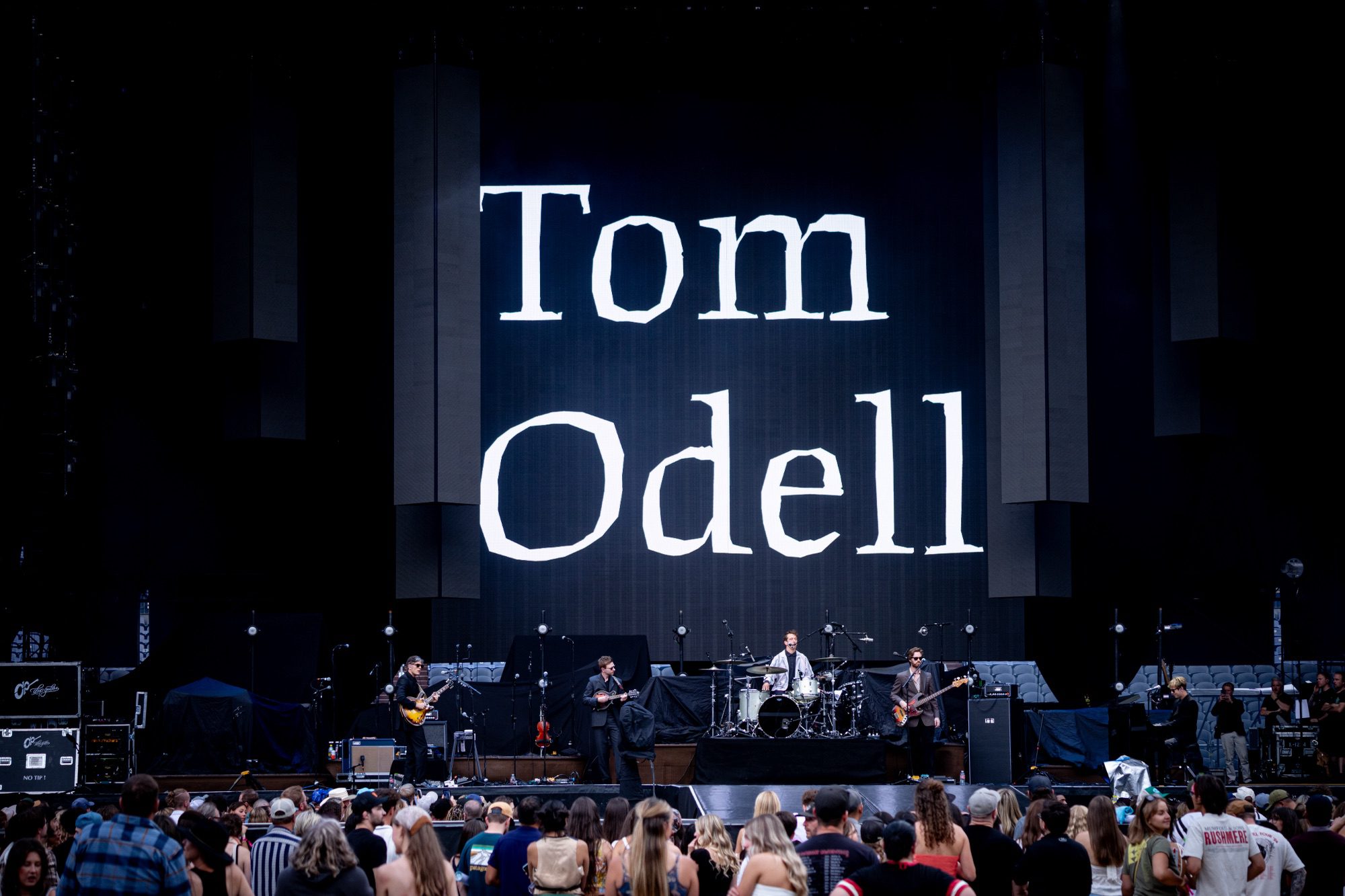 Tom Odell live at Empower Stadium in Denver Colorado