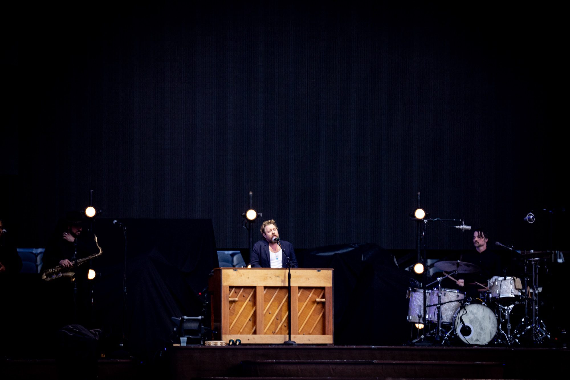 The Lumineers live at Empower Stadium in Denver, Colorado