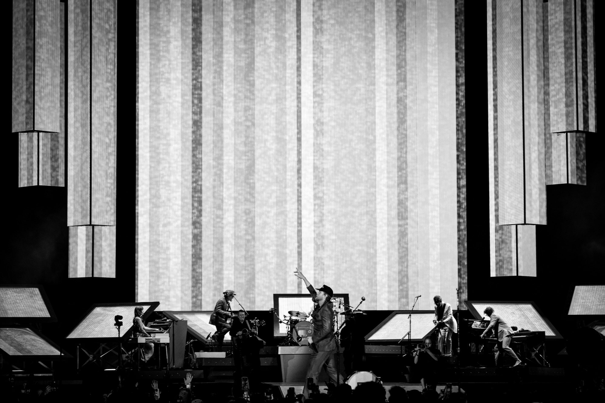 The Lumineers live at Empower Stadium in Denver, Colorado