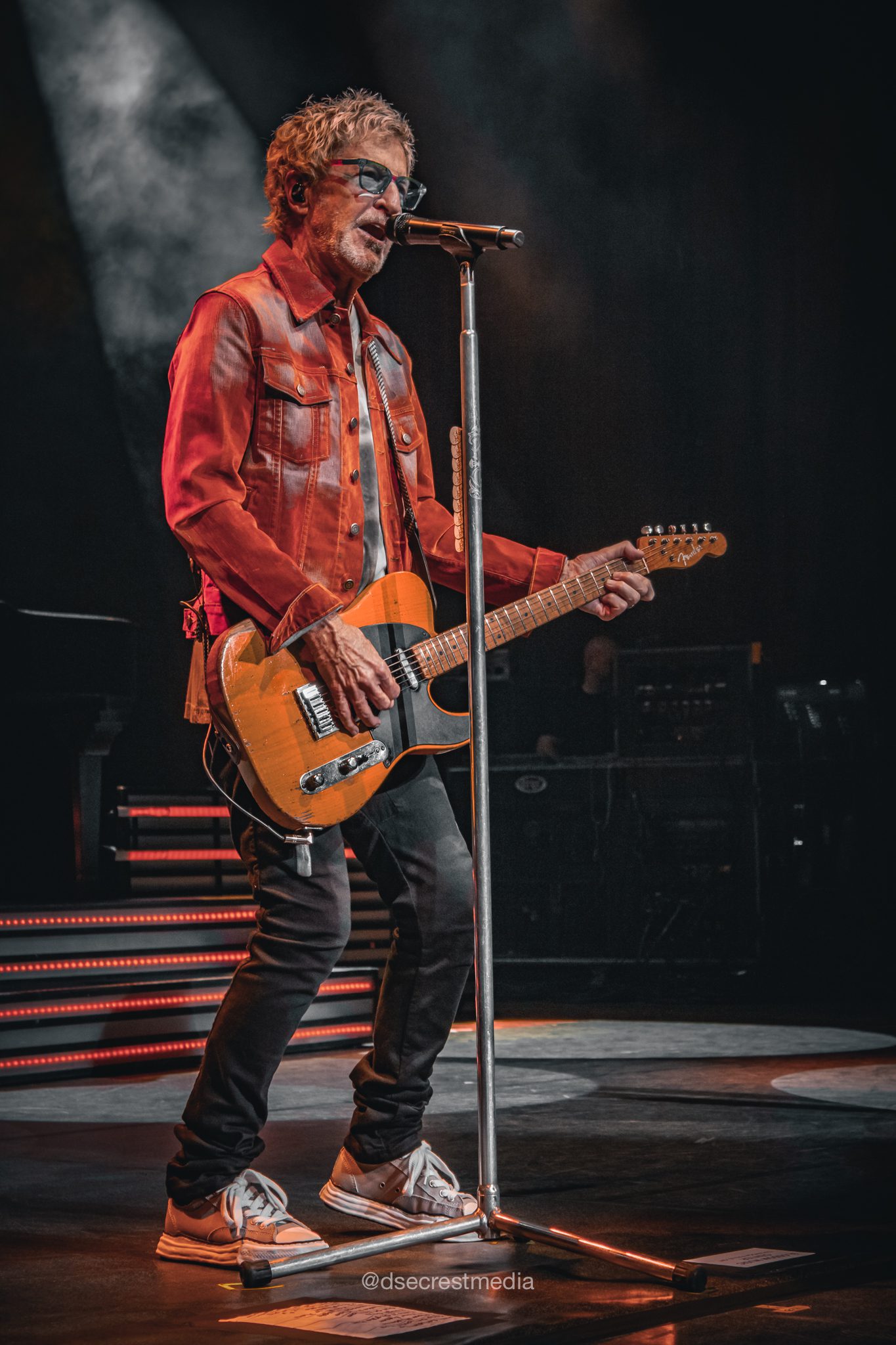 Kevin Cronin Band live at Blossom Music Center in Cuyahoga Falls, Ohio on "Brotherhood of Rock Tour" 